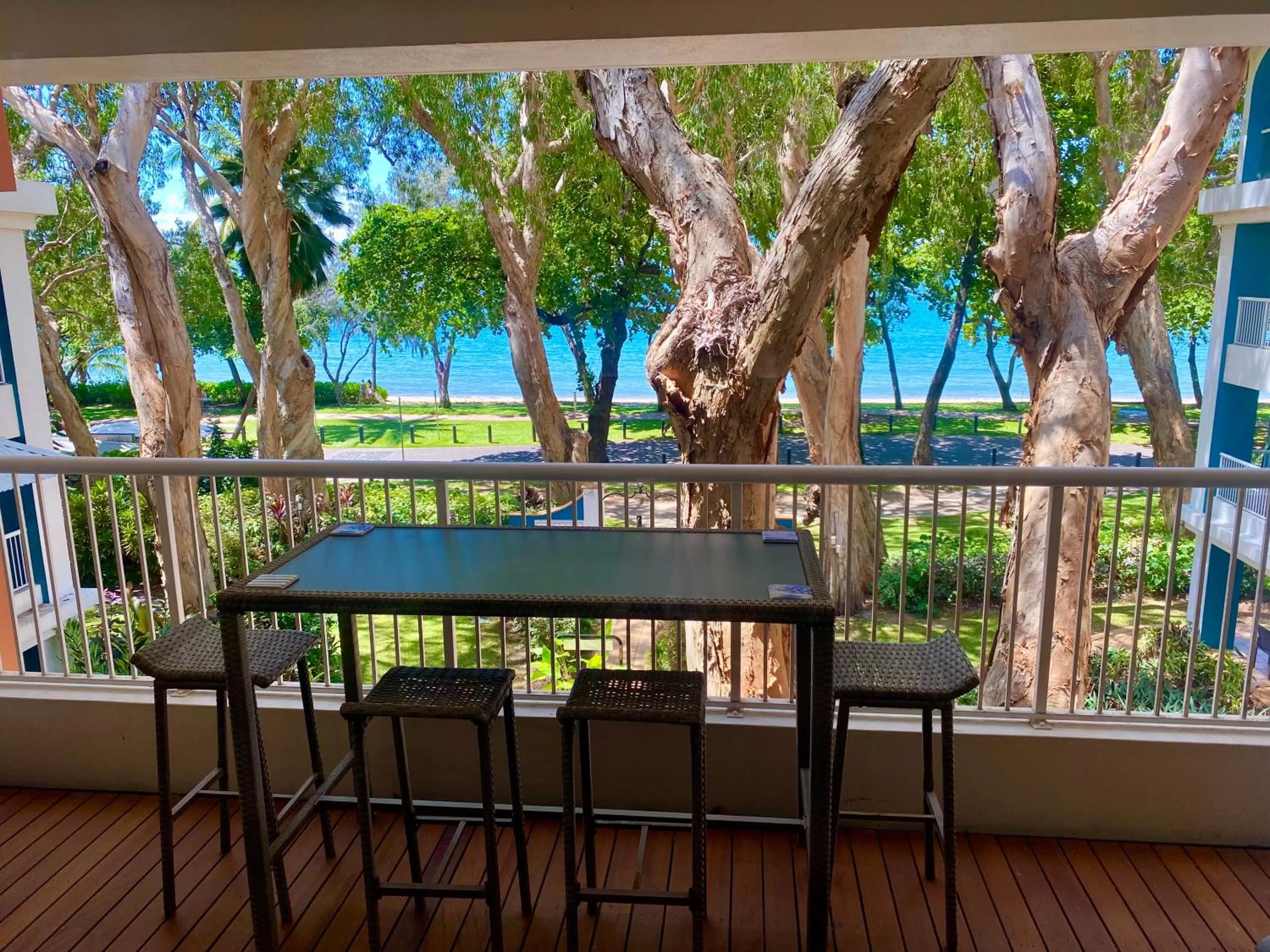 Balcony/Terrace in BeachView Apartments at Villa Paradiso