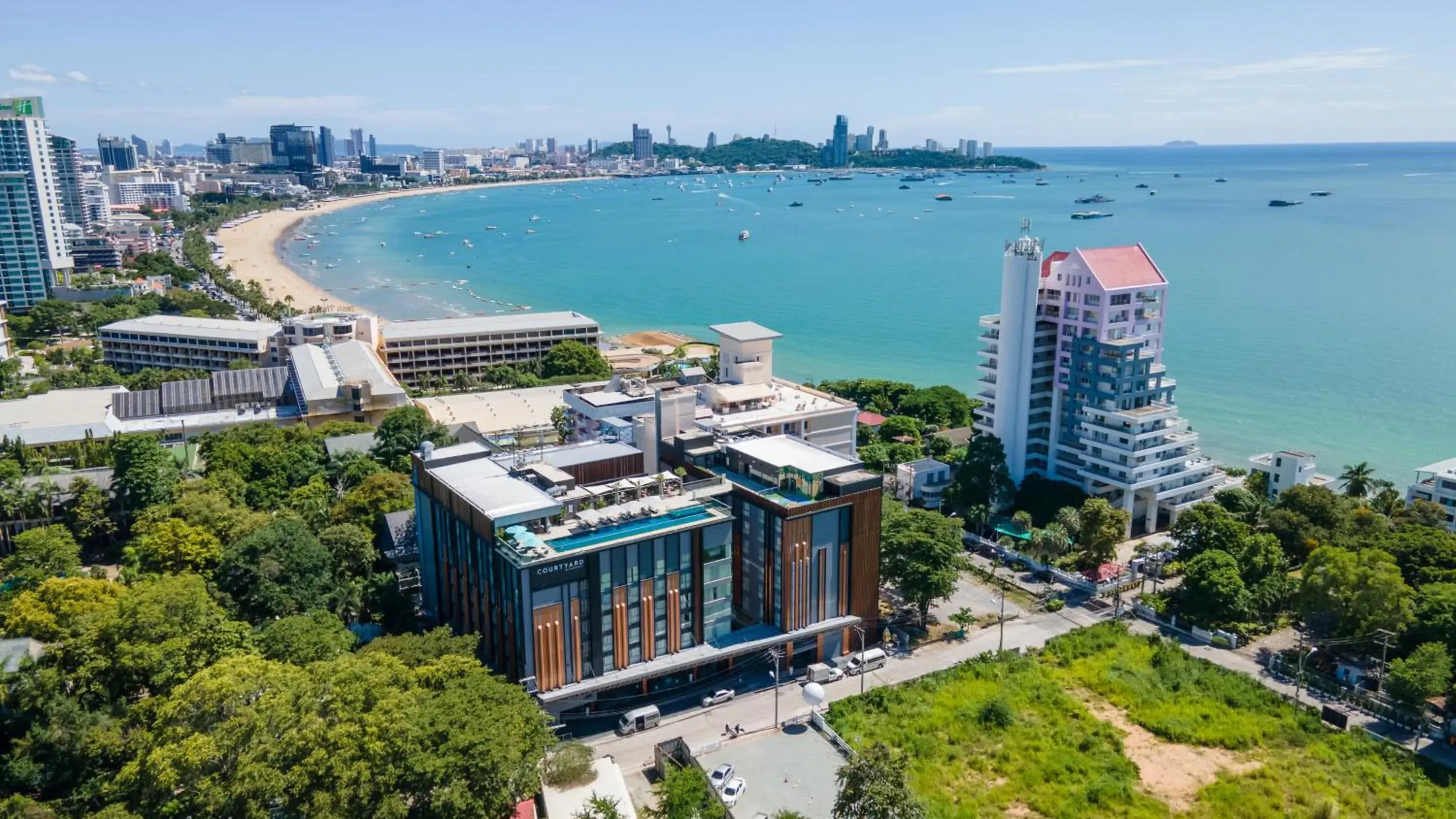 Property building, Bird's-eye View in Courtyard by Marriott North Pattaya