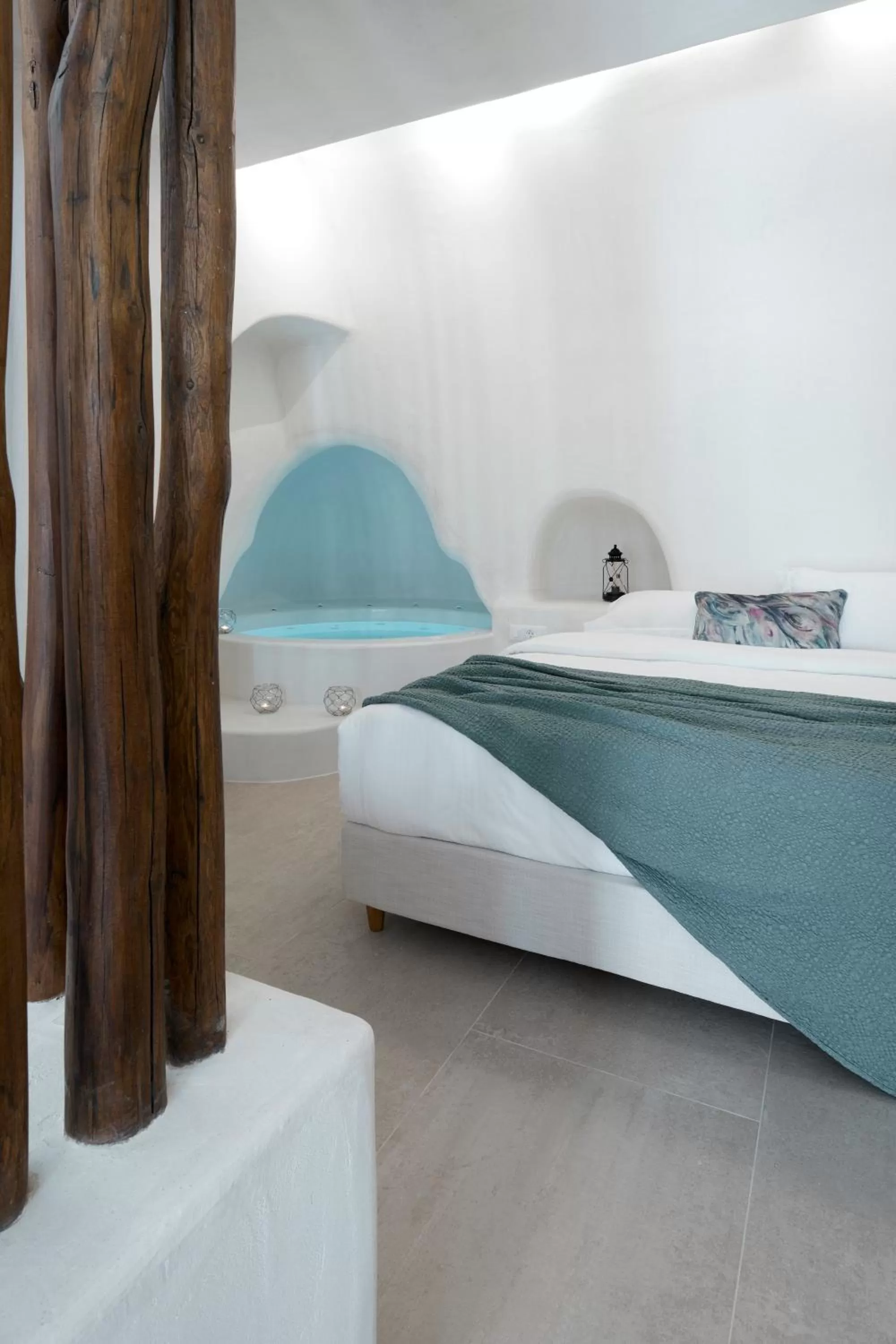 Bed in Winery Hotel 1870