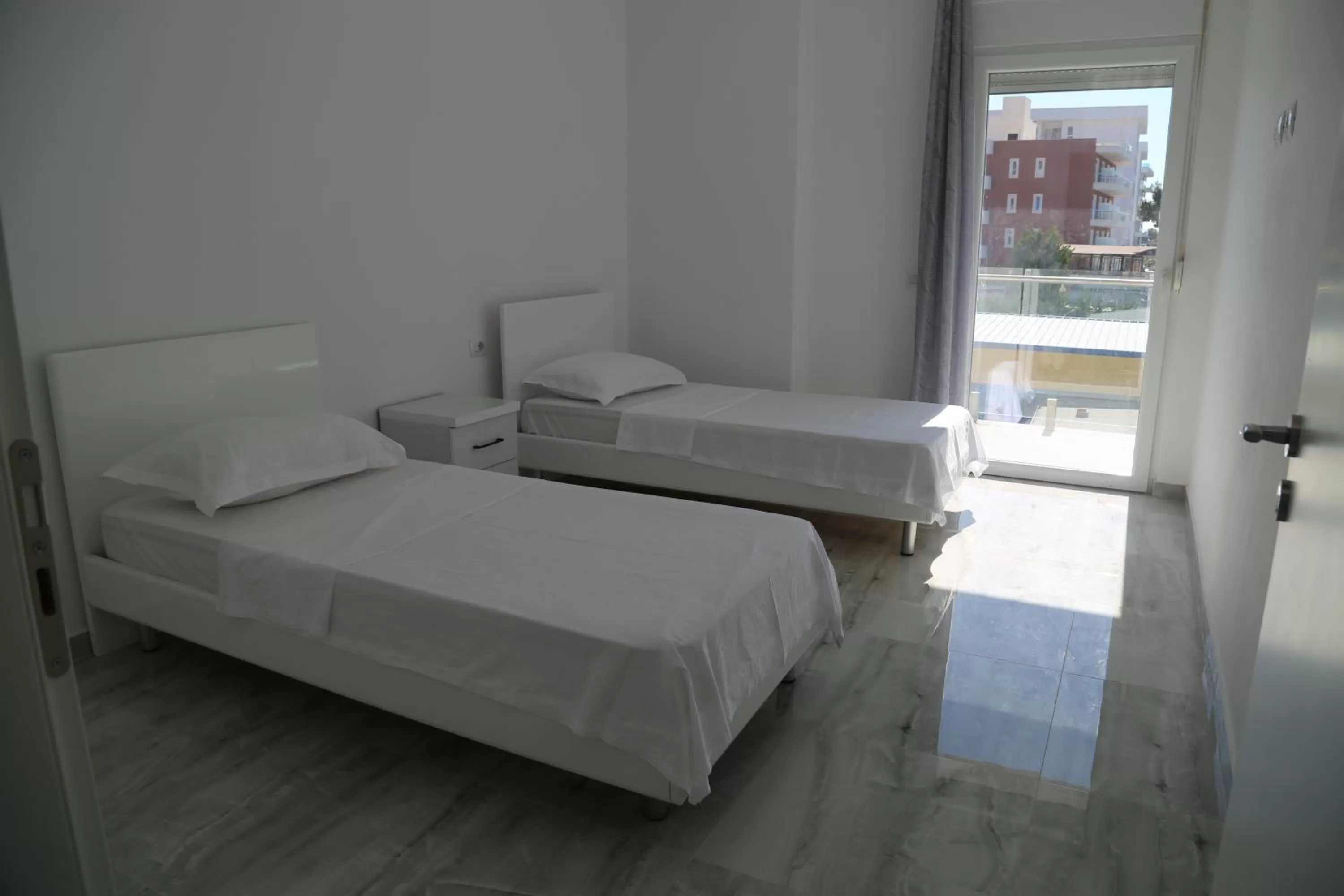 Bed in Anchor Apartments