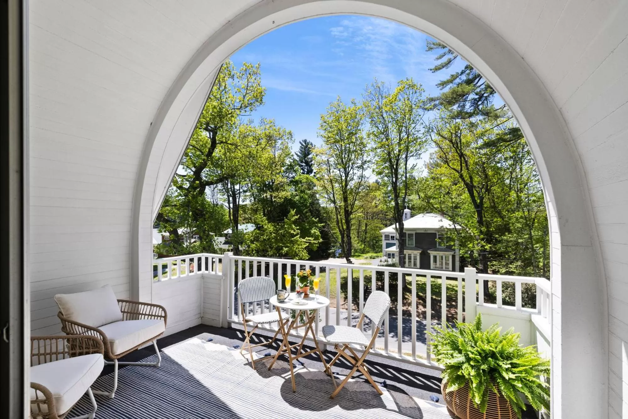 Balcony/Terrace in Noble House Inn