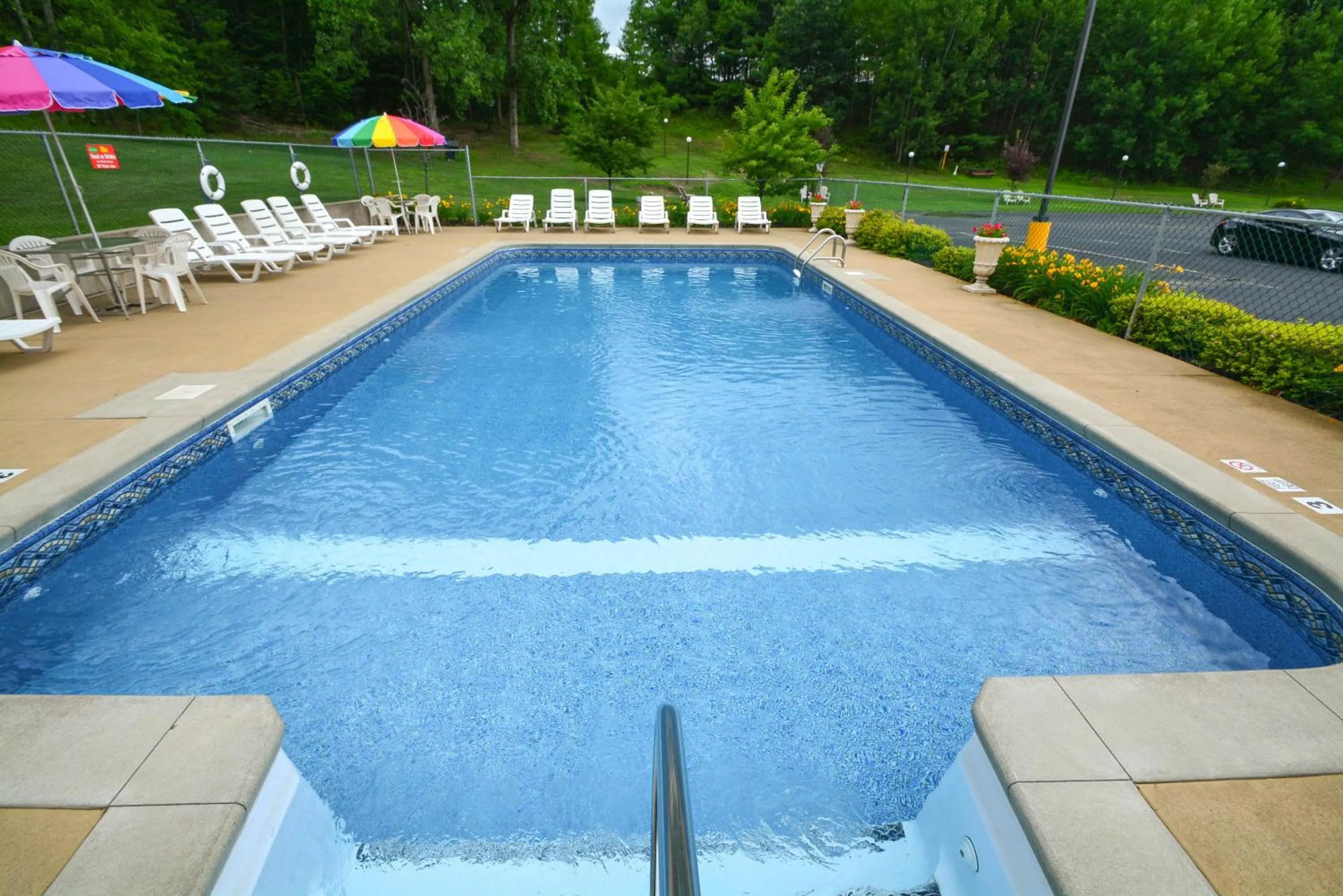 Swimming pool in Wingate by Wyndham Lake George
