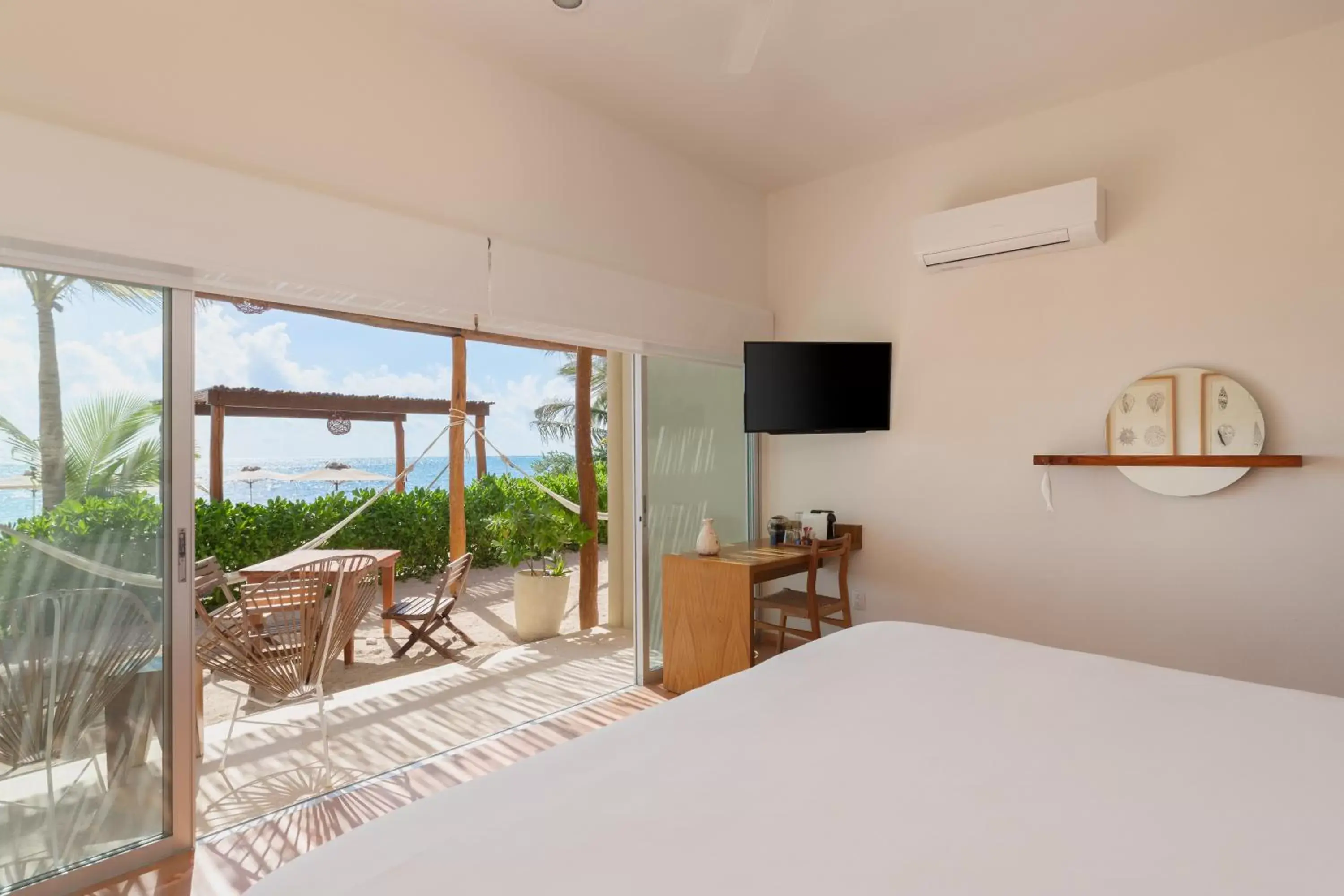 Balcony/Terrace, Bed in Mereva Tulum Balcony/Terrace, Bed in Mereva Tulum