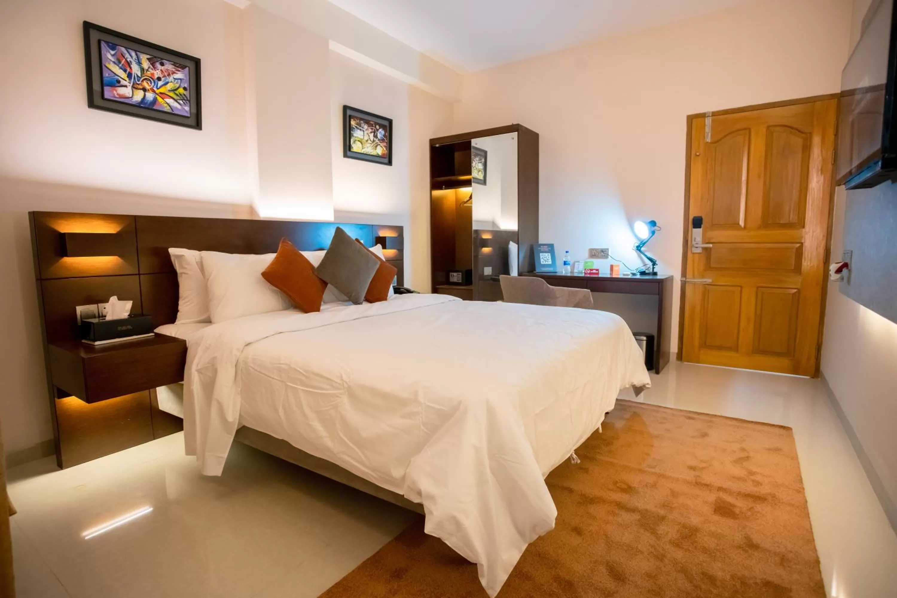 Photo of the whole room, Bed in Jatra Flagship Sylhet City Centre