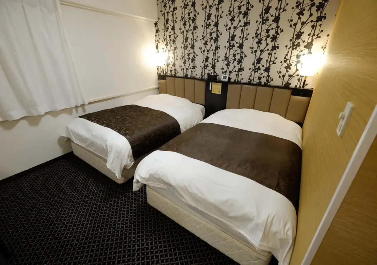 Bed in APA Hotel Nagano