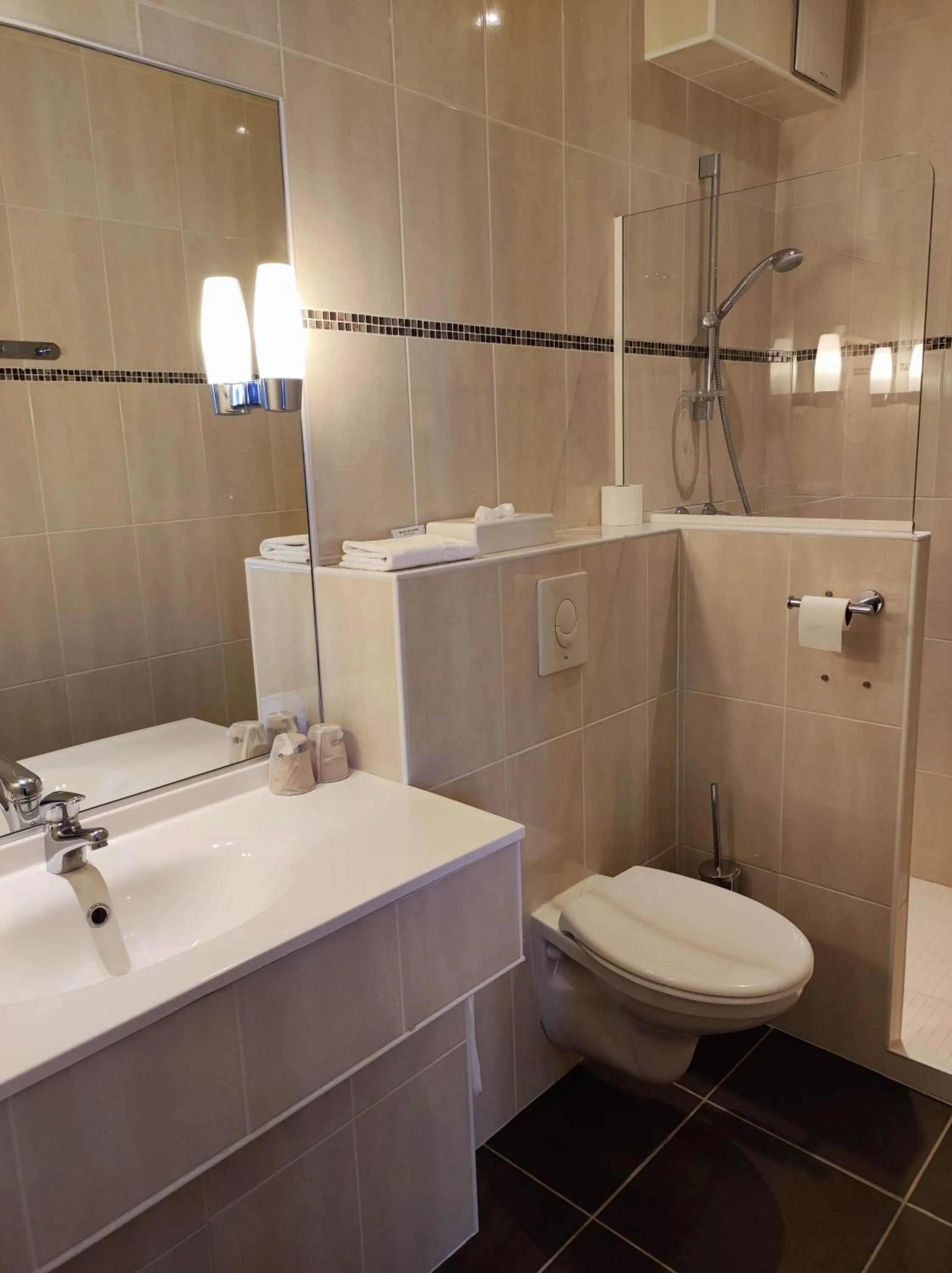 Bathroom in Best Western de Diane