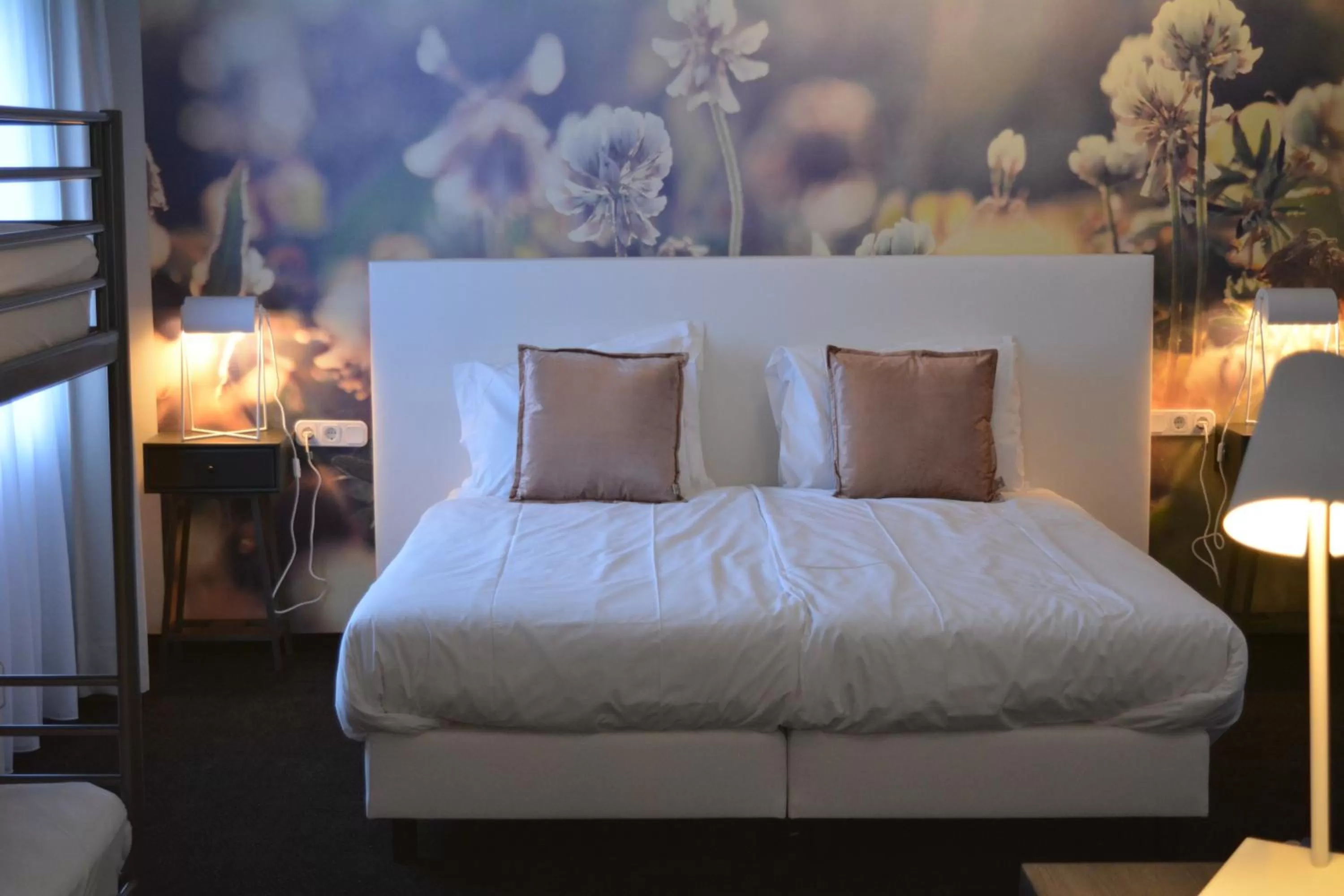 Bed in Hotel Herrloh