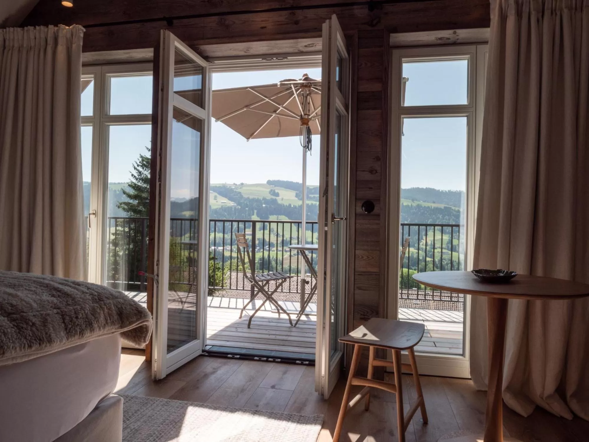 Balcony/Terrace in Alpenloge Design Hotel