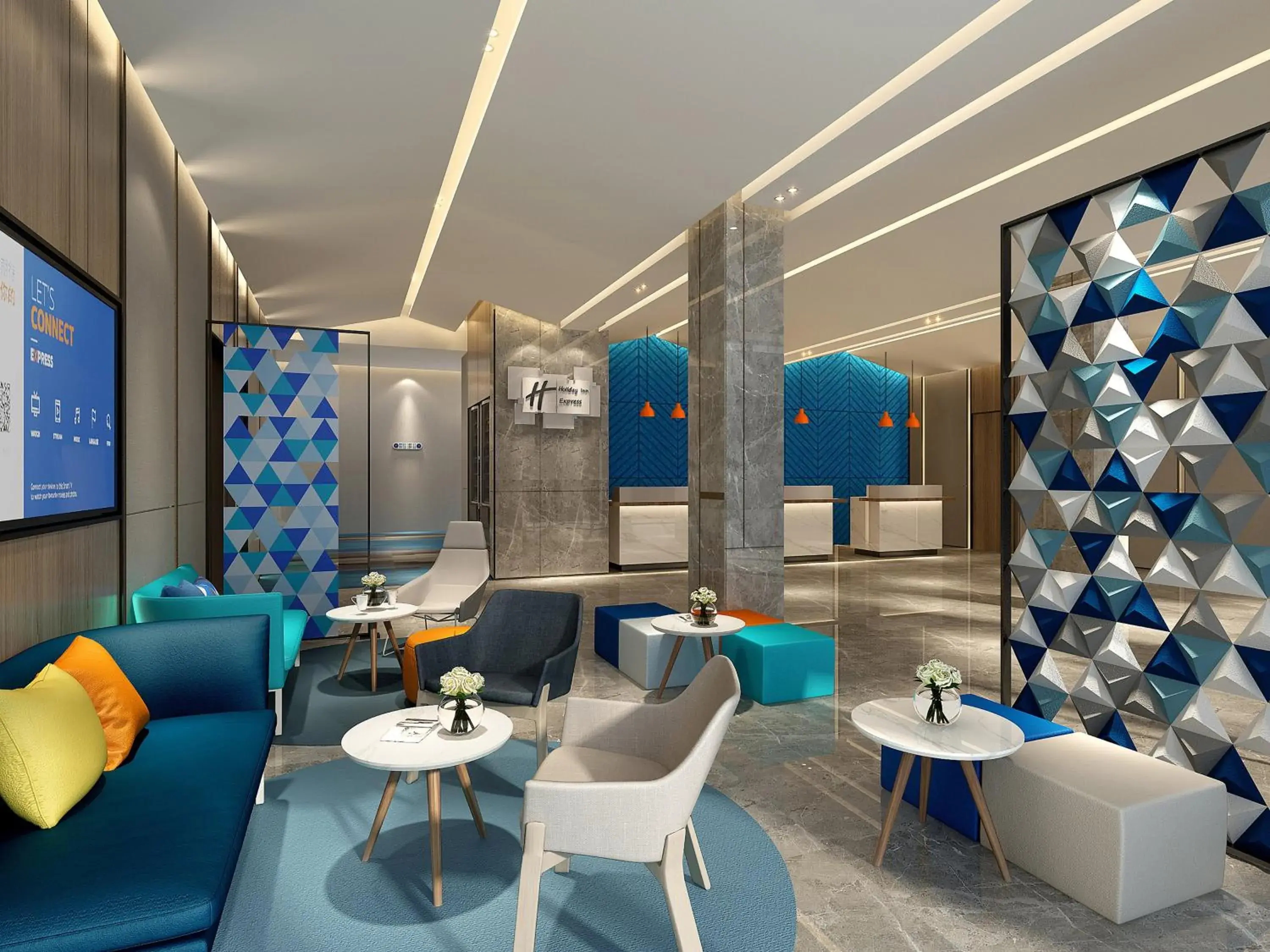 Property building, Lounge/Bar in Holiday Inn Express Hefei Shushan, an IHG Hotel