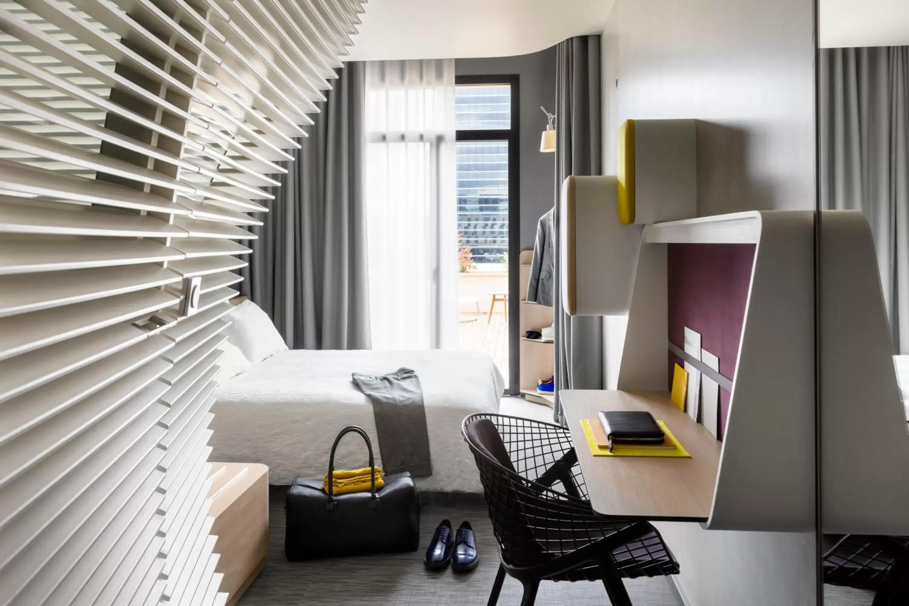 Bedroom, Room Photo in Okko Hotels Paris Rueil Malmaison