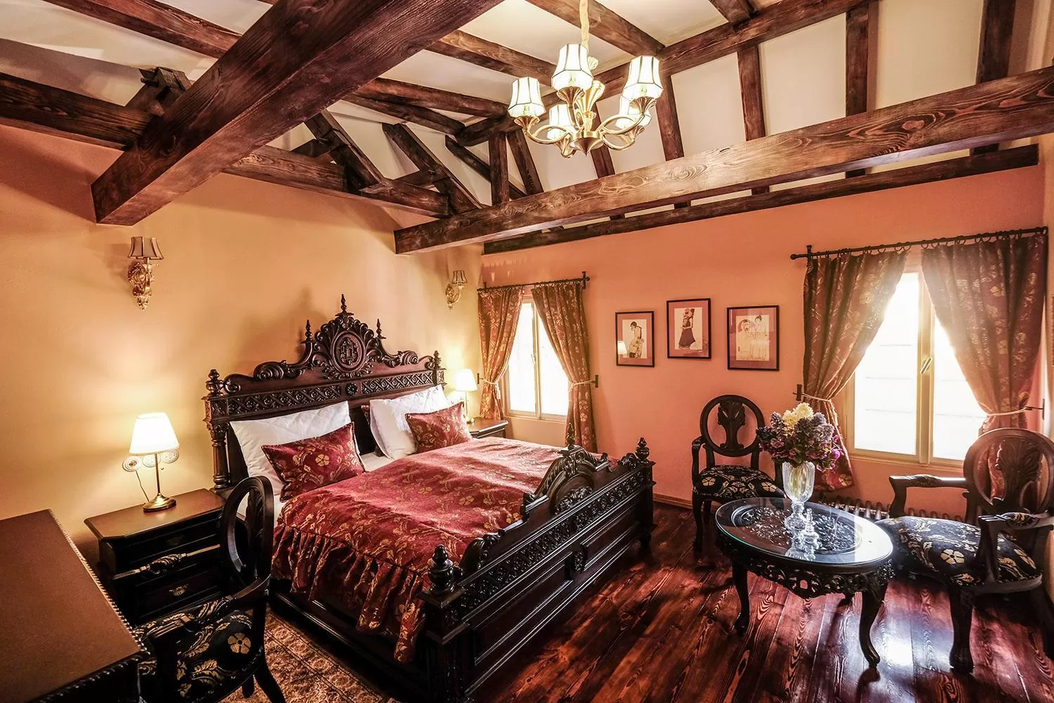 Bedroom, Bed in Hotel Ebersbach