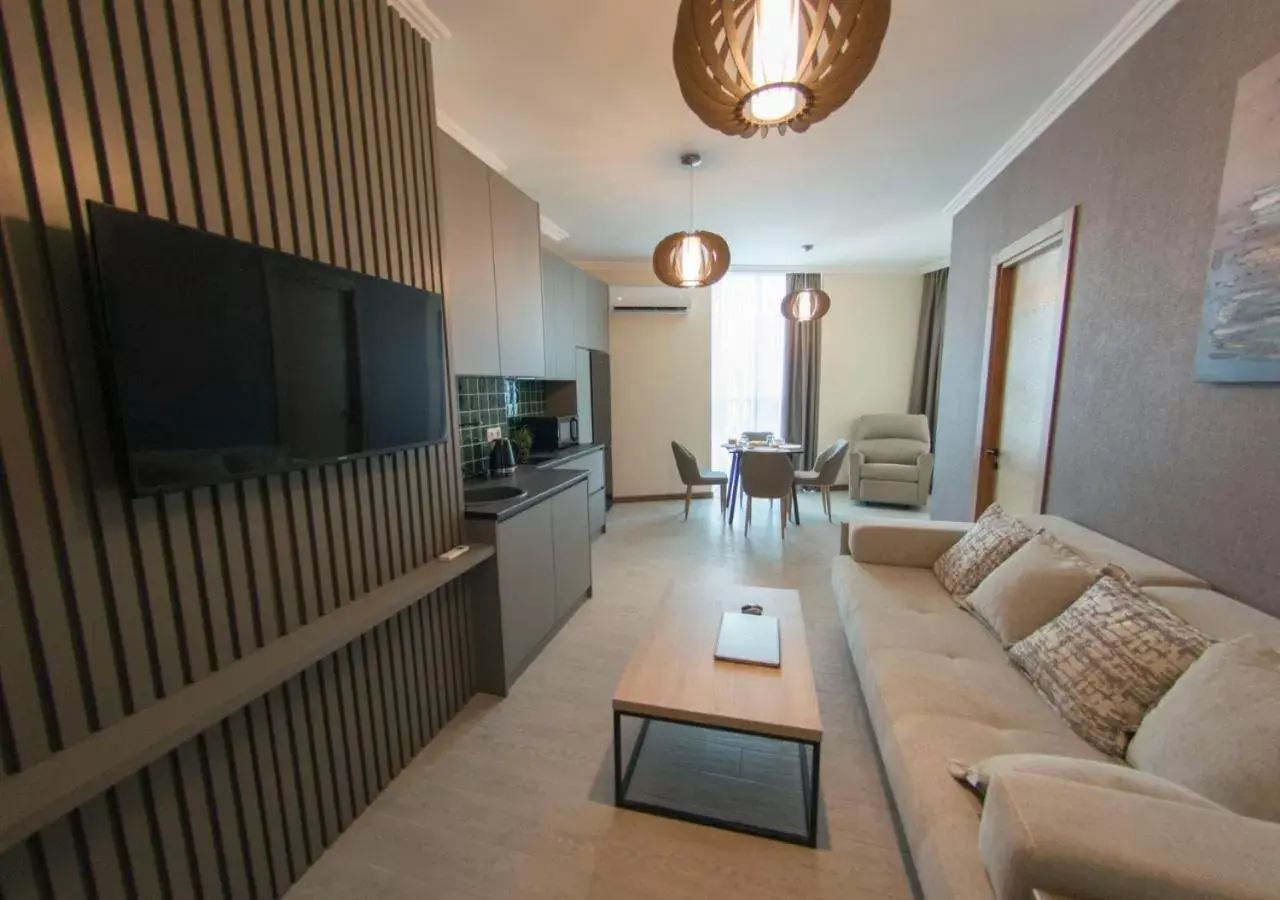 Living room in Season Suite Apart-Hotel Living room in Season Suite Apart-Hotel