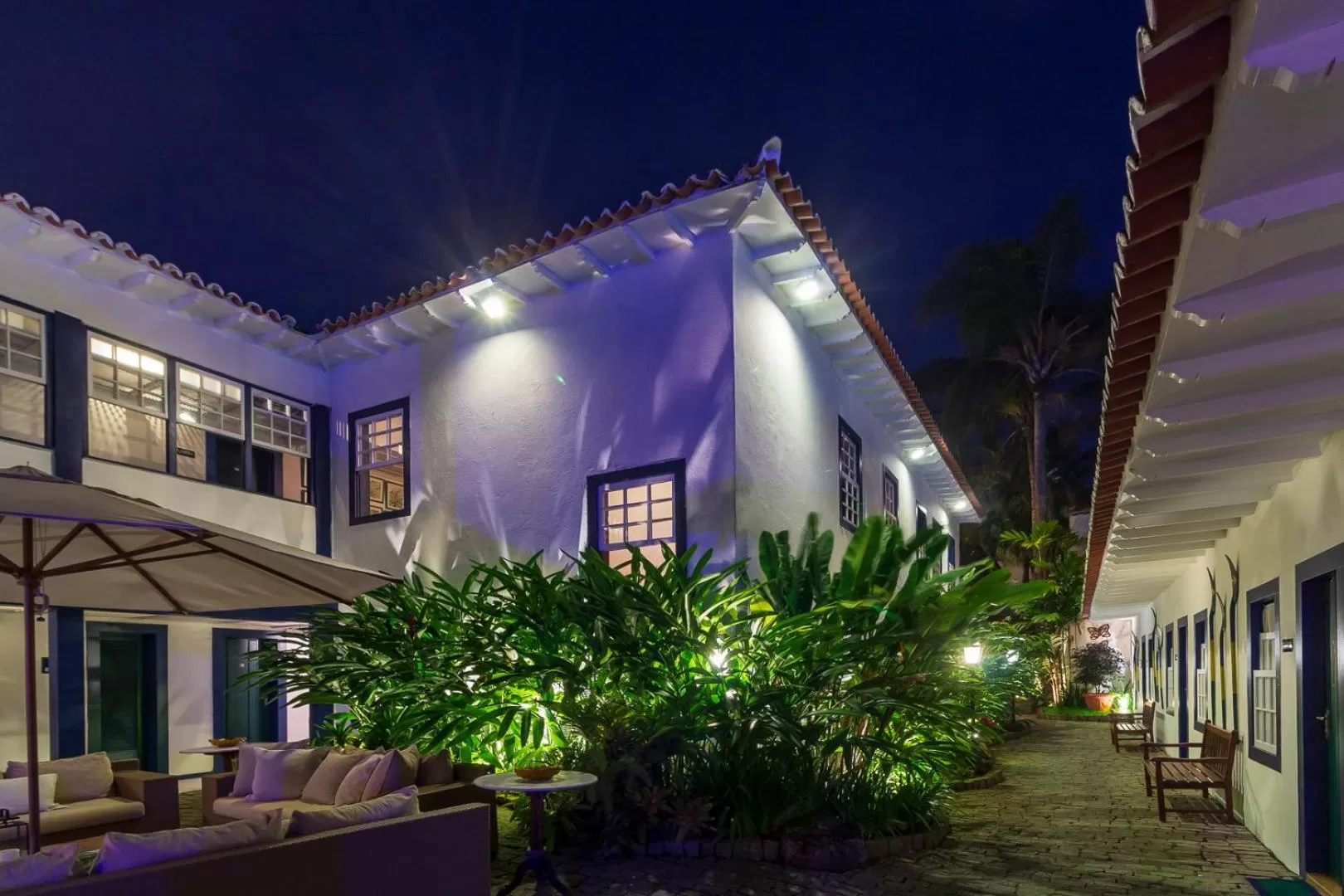 Garden in Pousada Porto Imperial