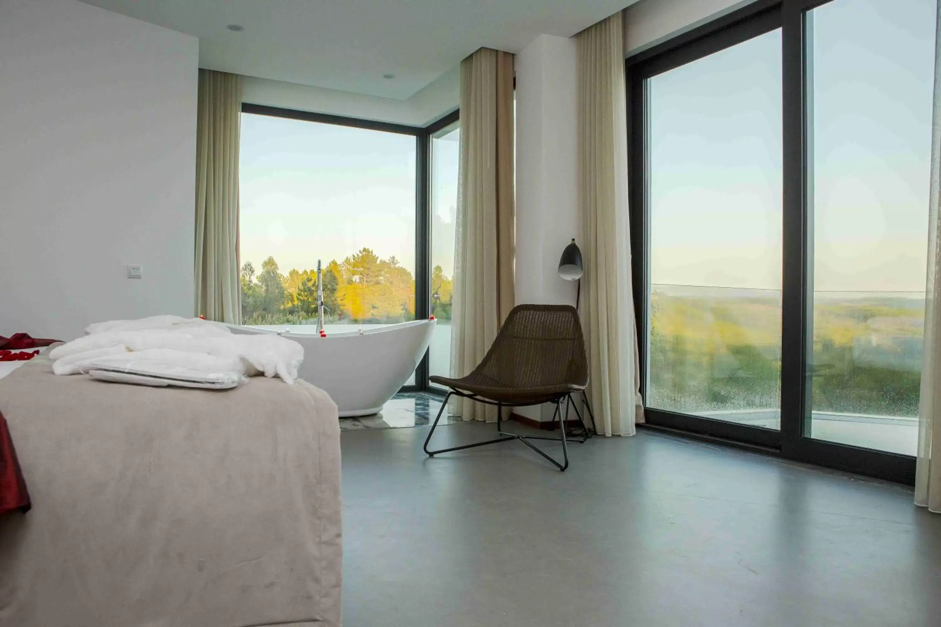 Bedroom, View in Enigma - Nature & Water Hotel