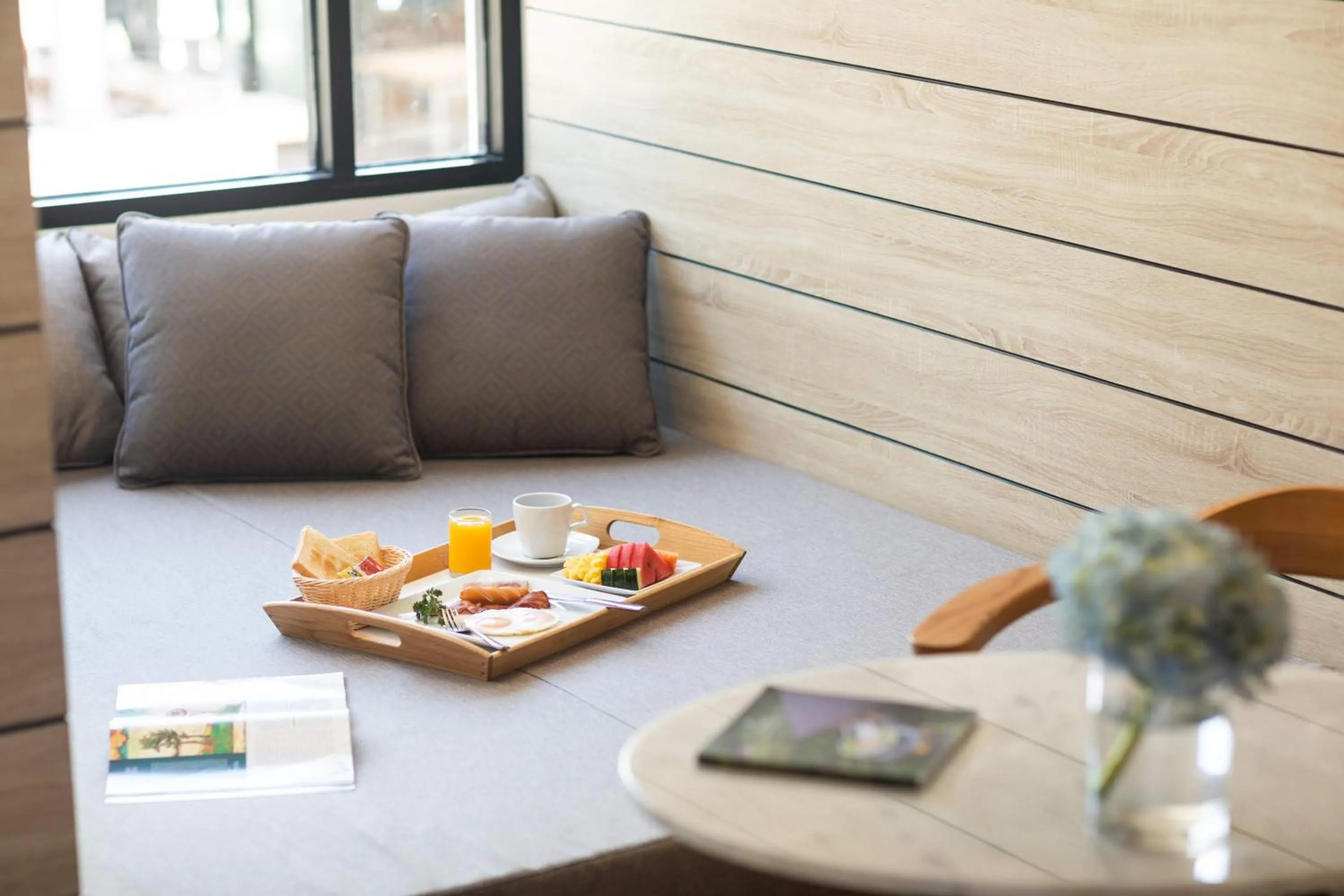 Seating area in LIV Hotel Phuket Patong Beachfront