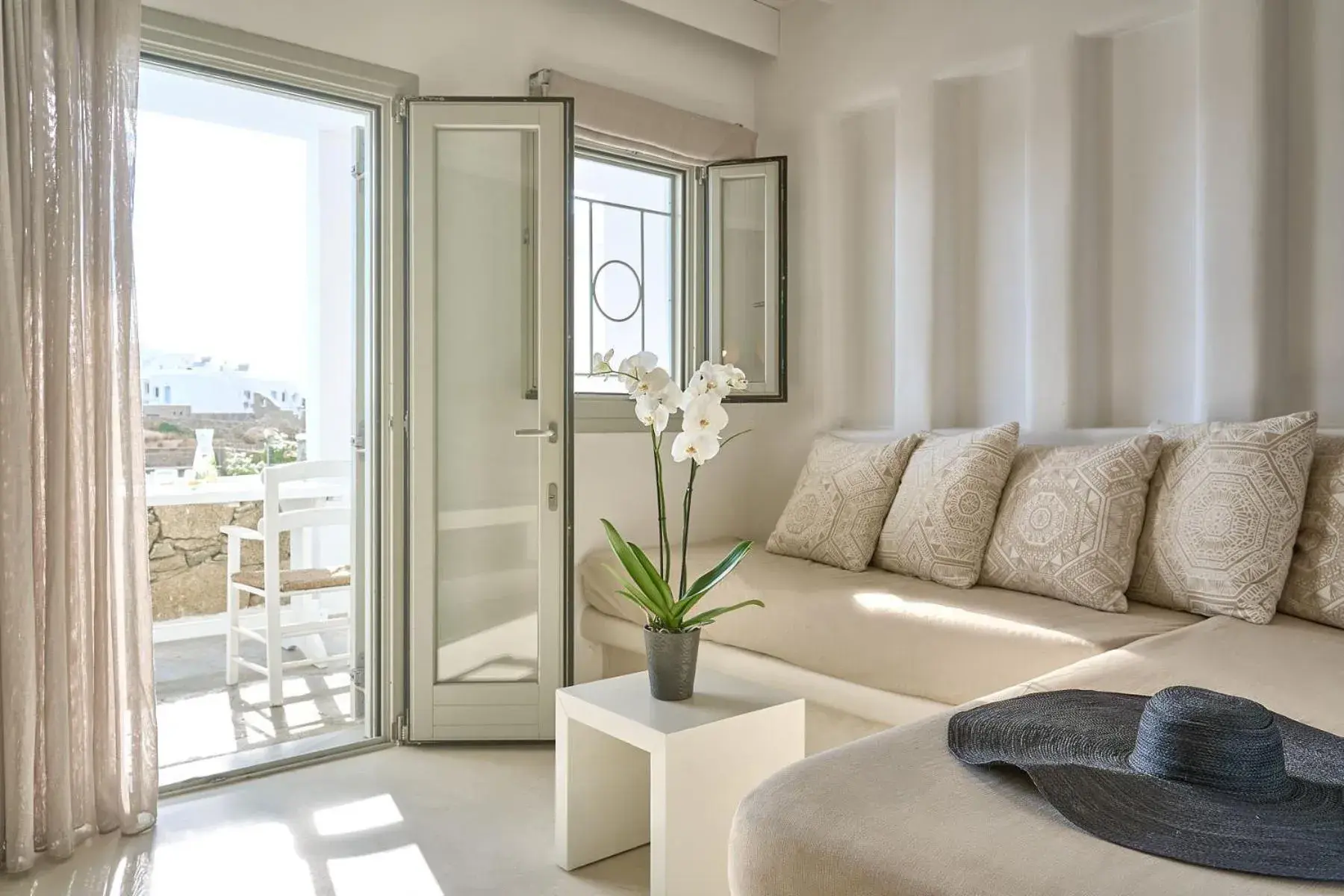 Balcony/Terrace, Seating Area in Paolas own Boutique Hotel