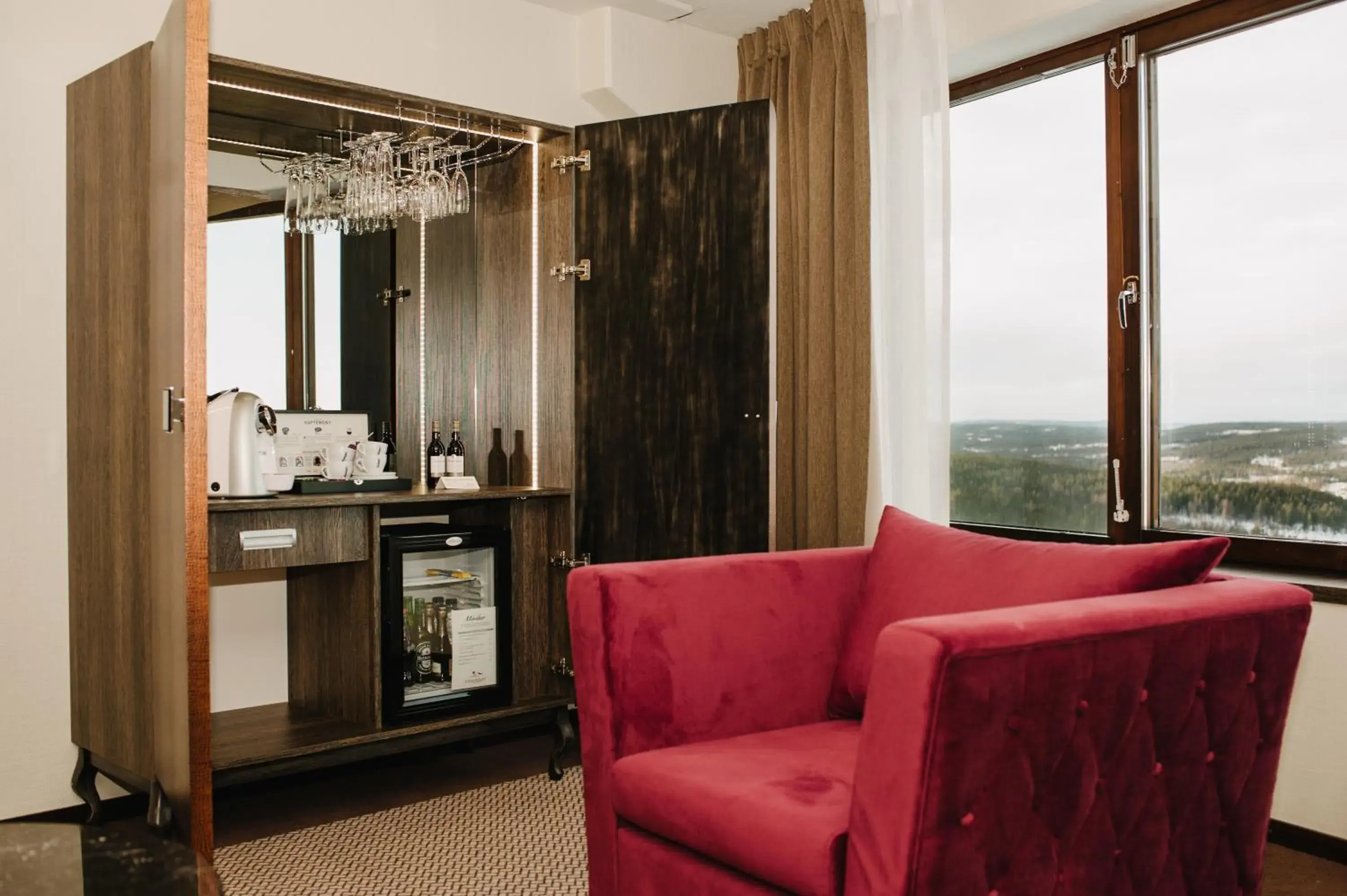 Coffee/tea facilities, Seating Area in Hotell Södra Berget