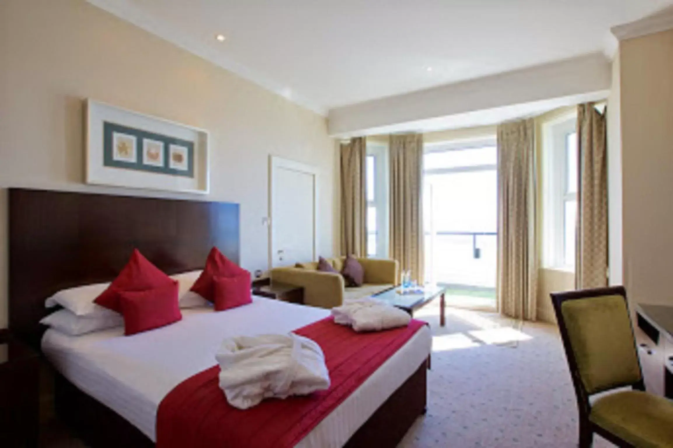 Photo of the whole room, Bed in Bournemouth East Cliff Hotel, Sure Hotel Collection by BW