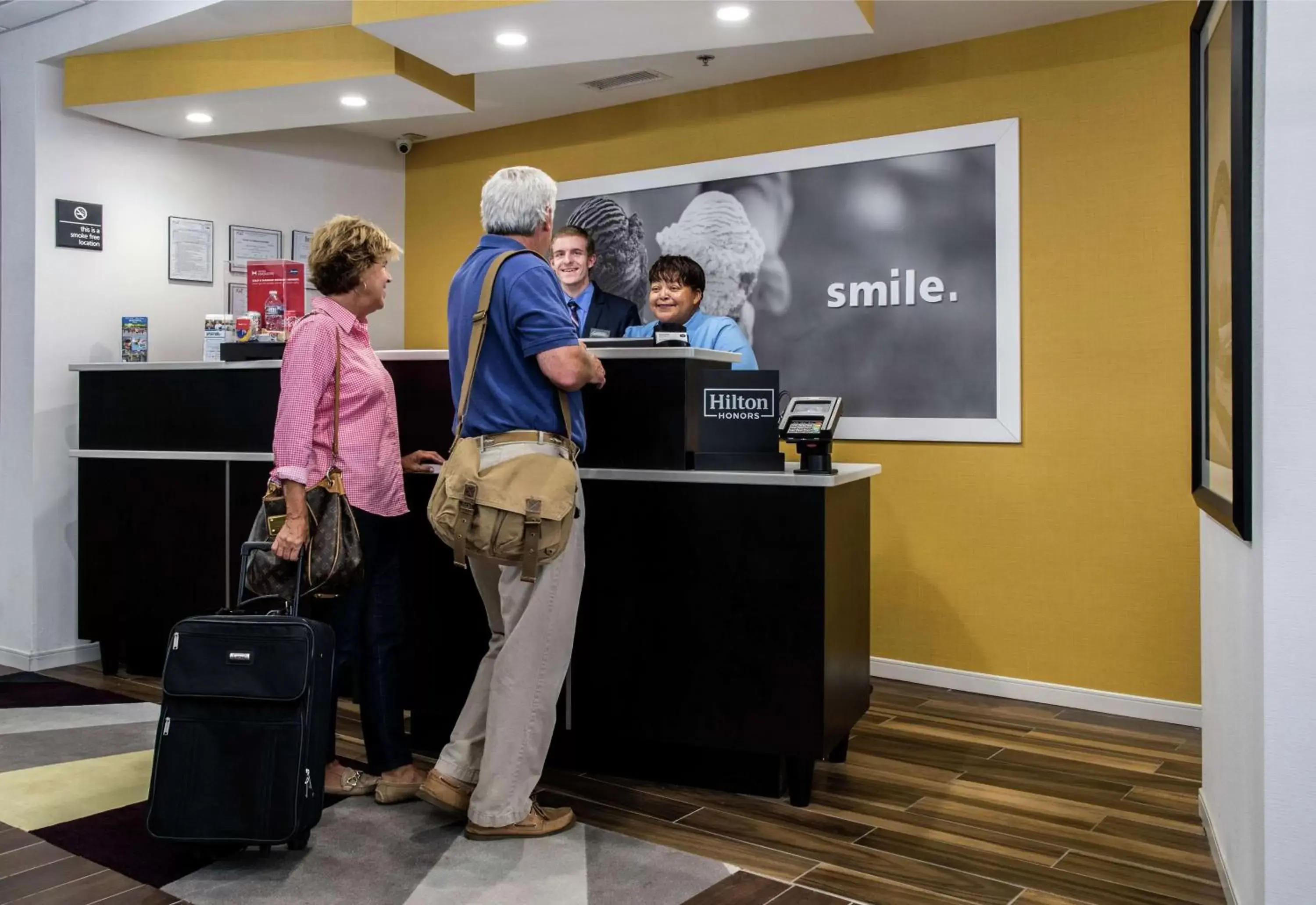 Lobby or reception in Hampton Inn Hartwell Ga