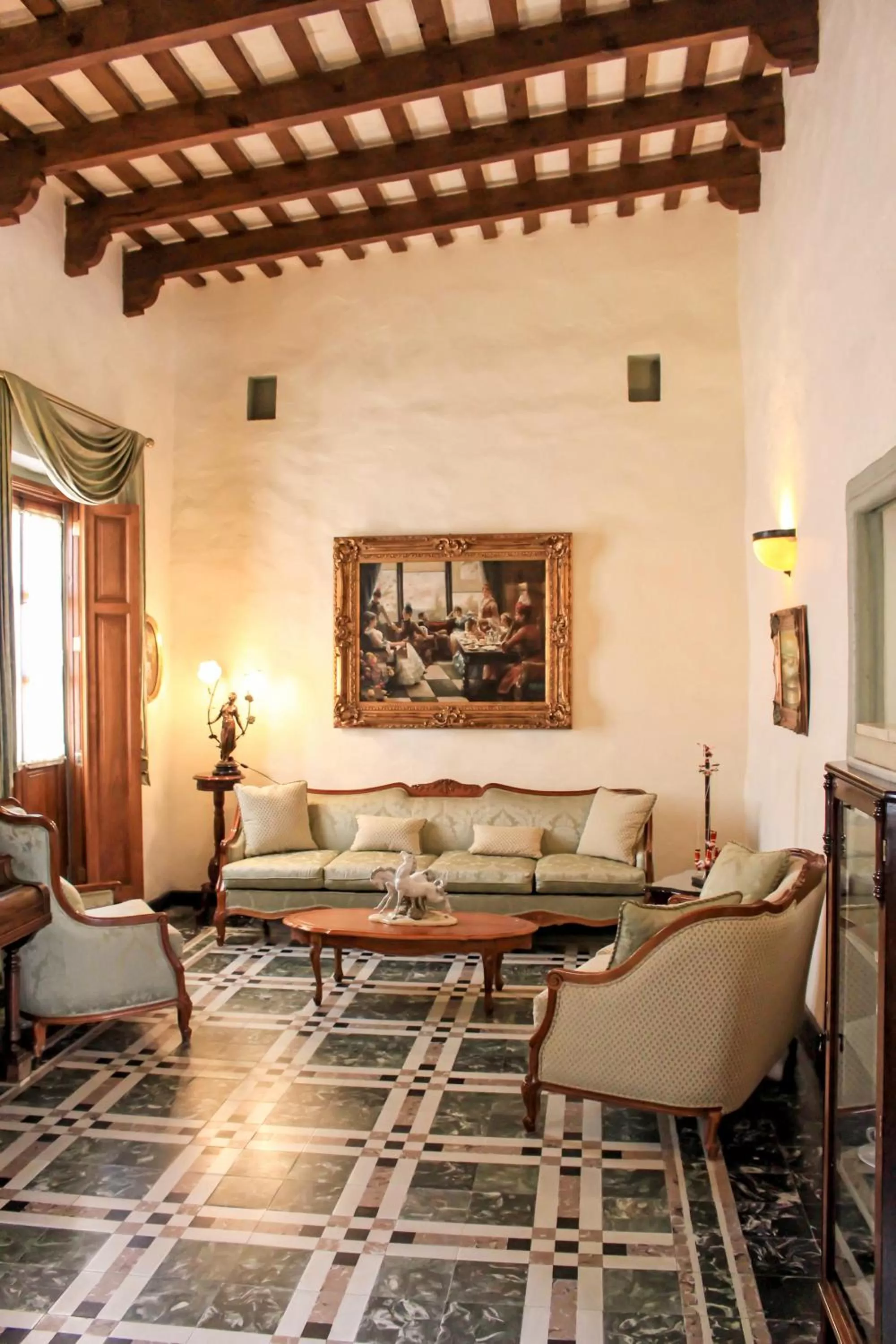 Living room in Hotel Boutique La Granja