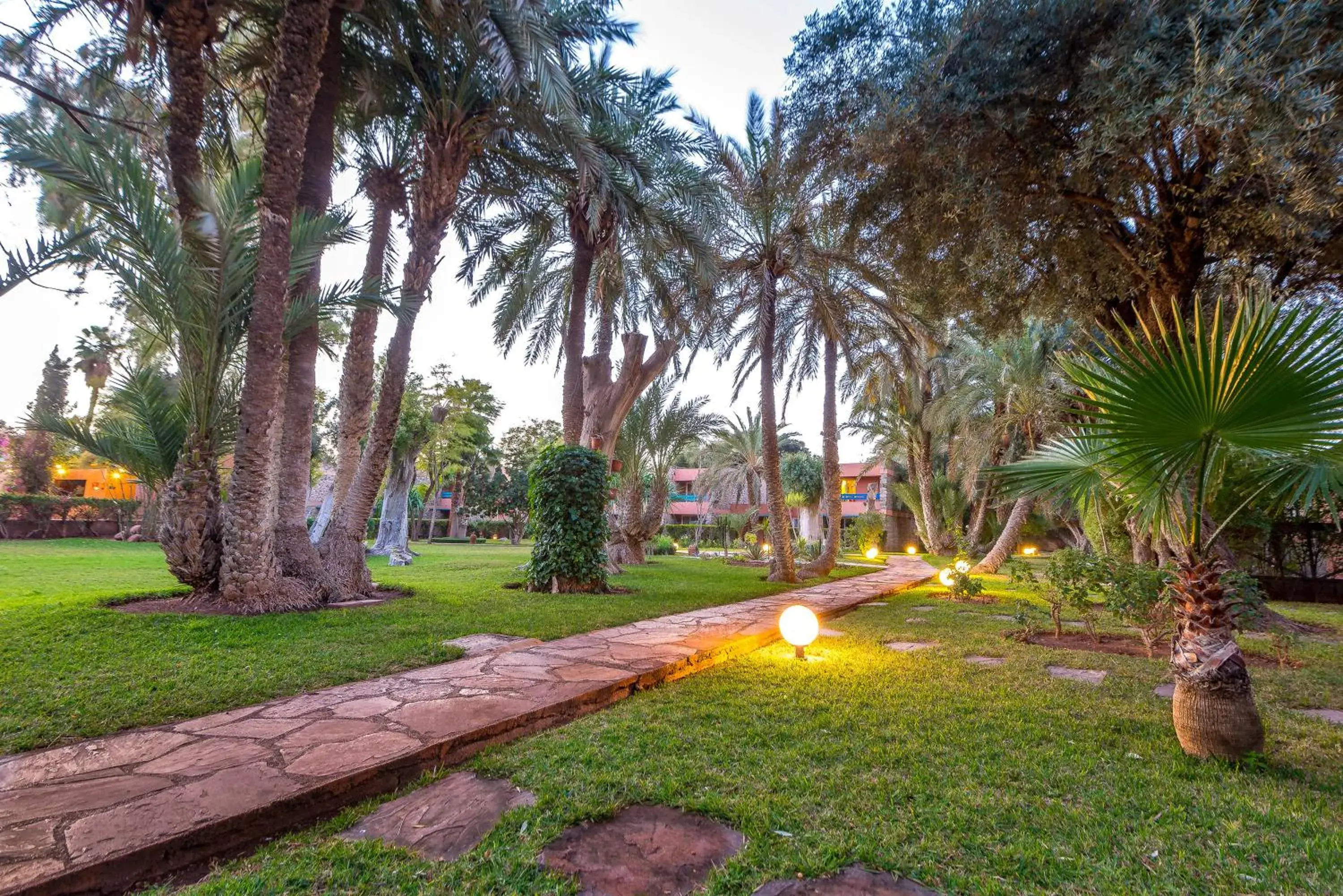 Garden in Hotel Farah Marrakech
