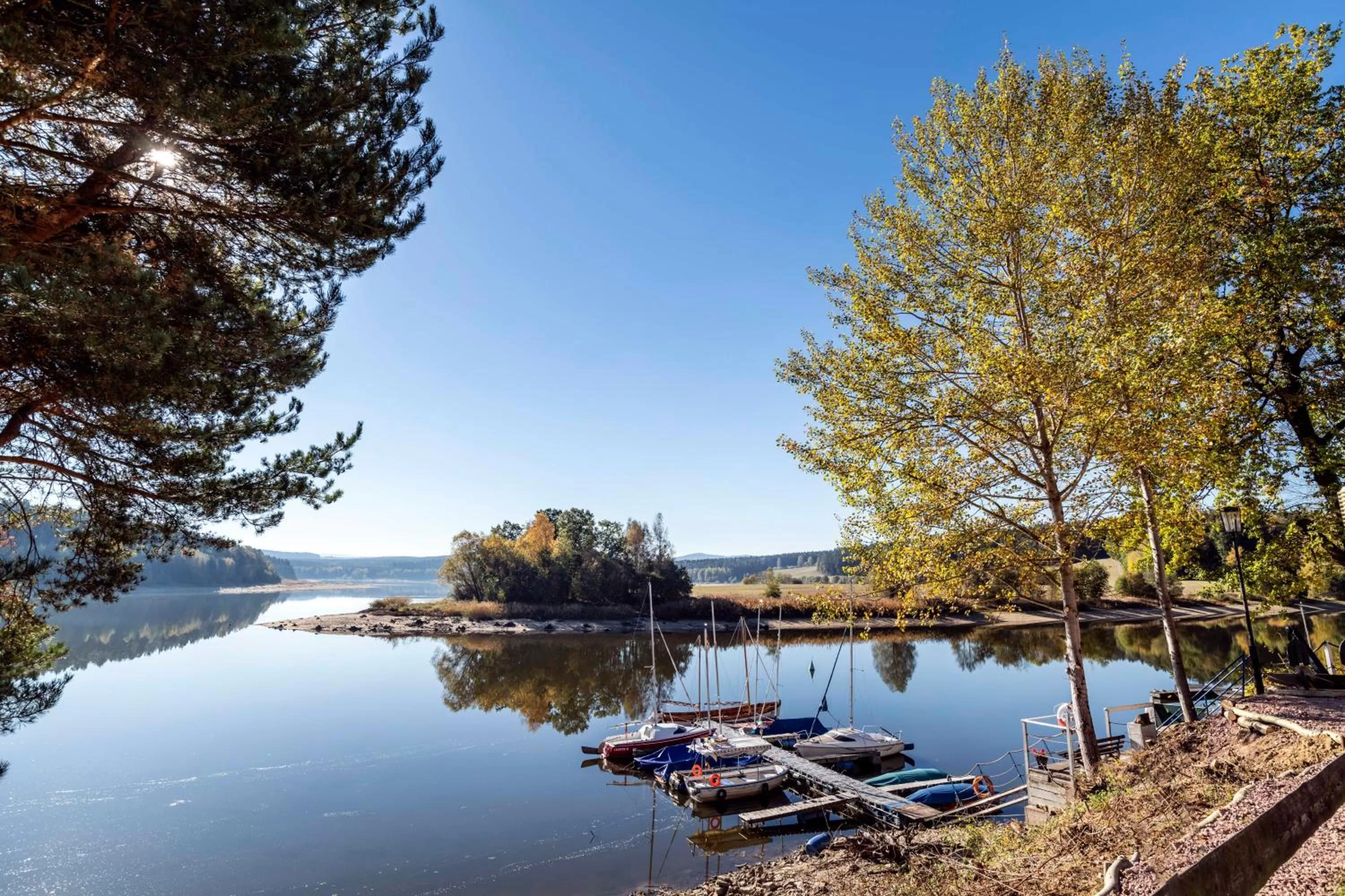 Natural landscape in Riverdam Boutique Hotel
