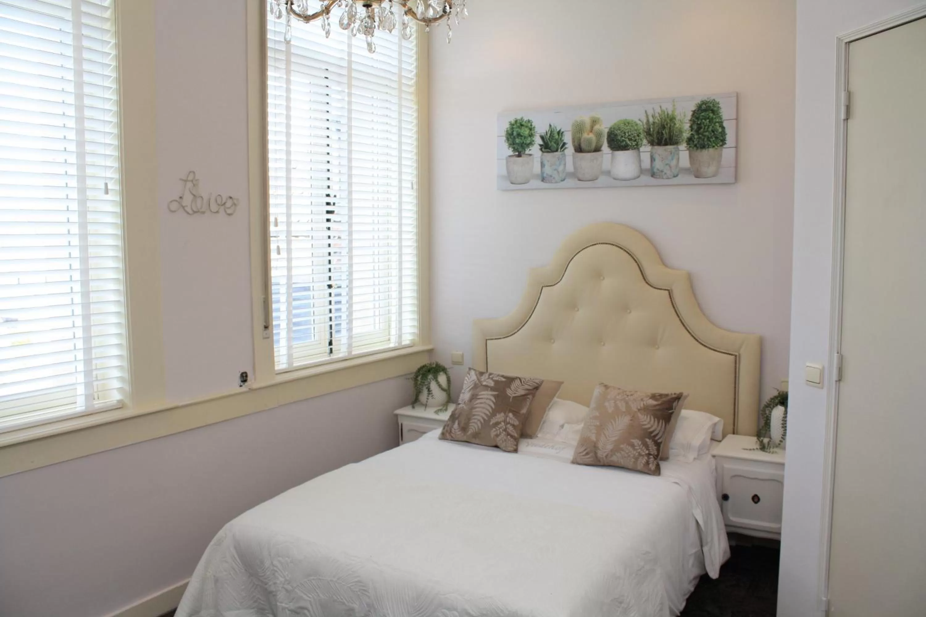 Bed in Hotel Vredehof