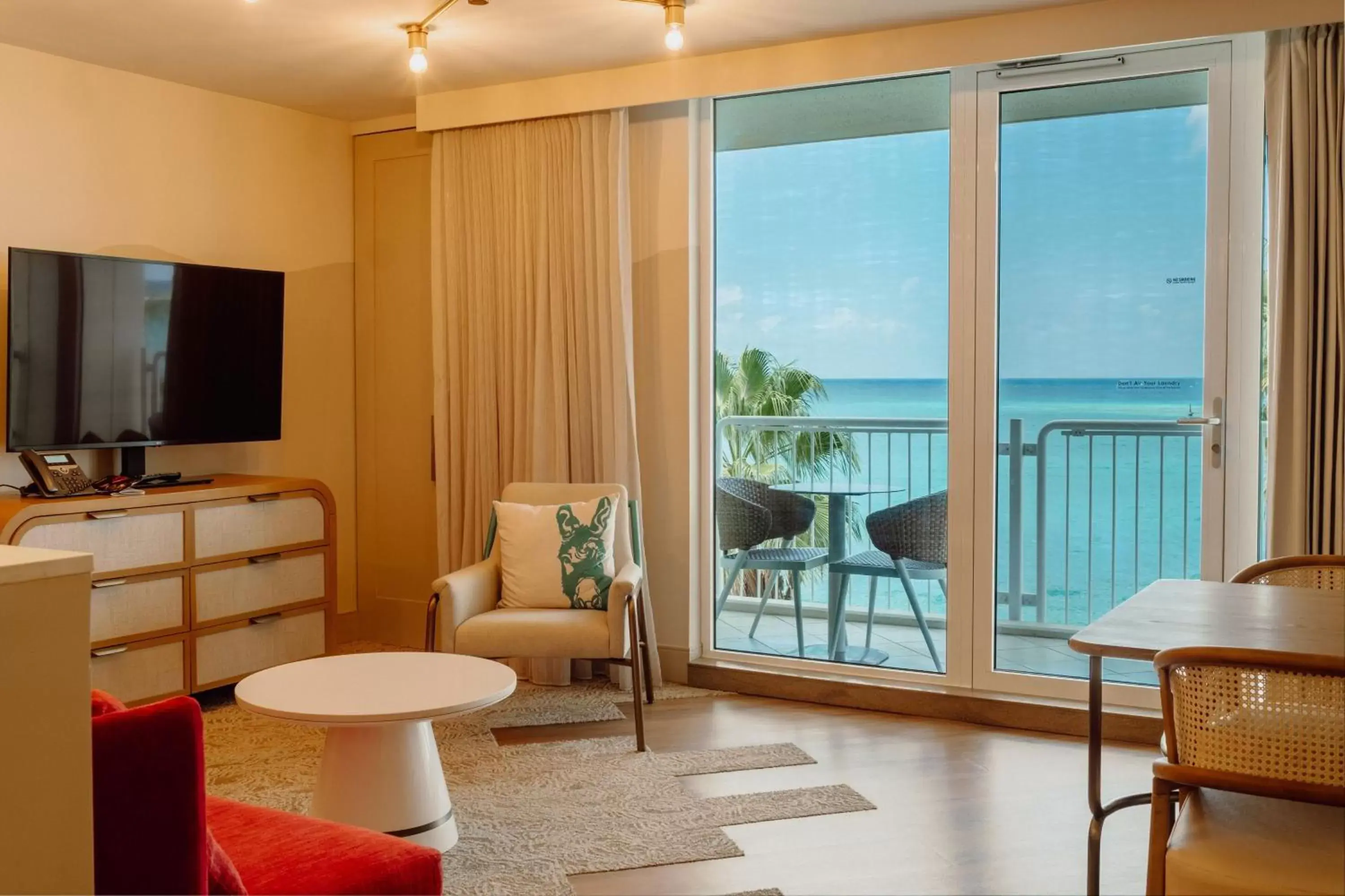 Bedroom in Renaissance Wind Creek Aruba Resort