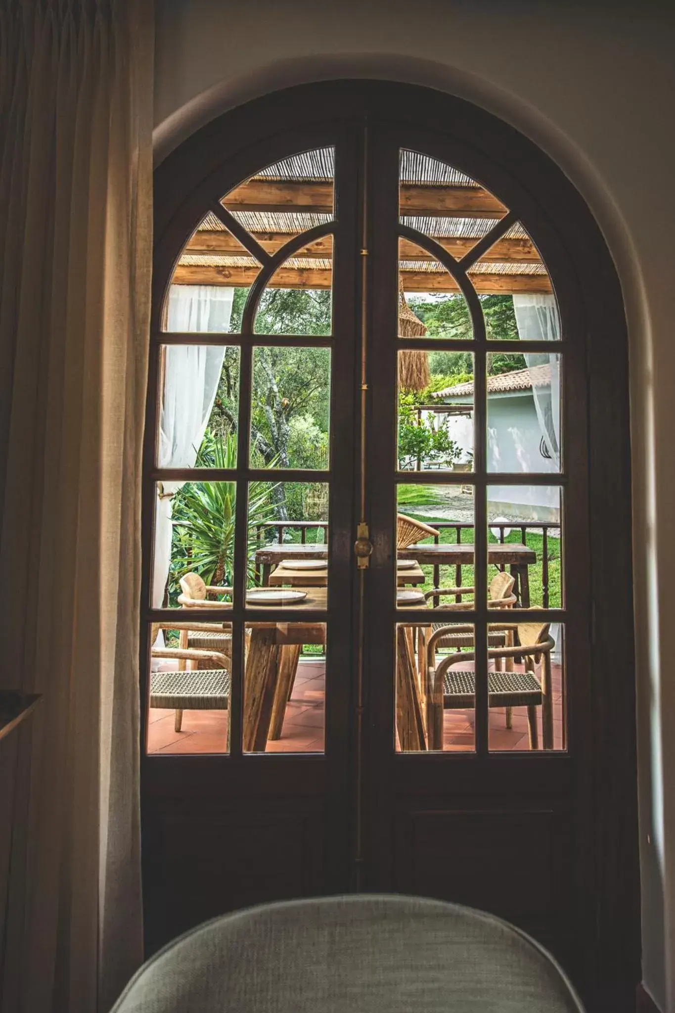 Balcony/Terrace in Villa Pietra Estoril Eco Guesthouse