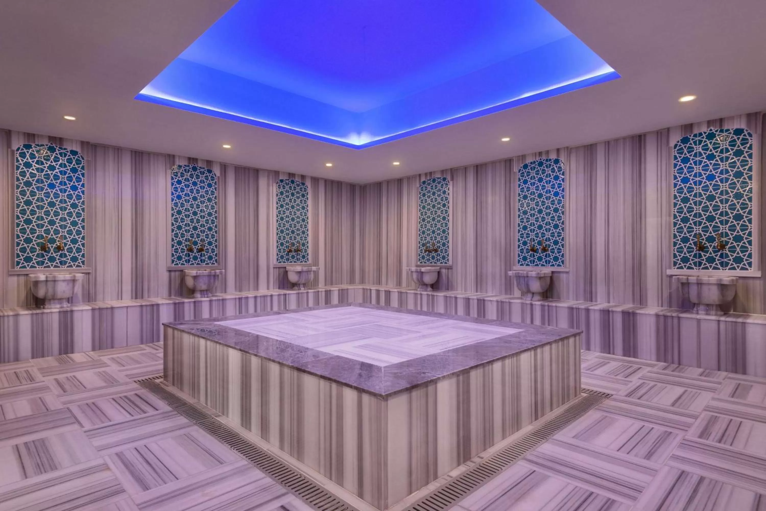 Steam room in Ramada by Wyndham Istanbul Sile
