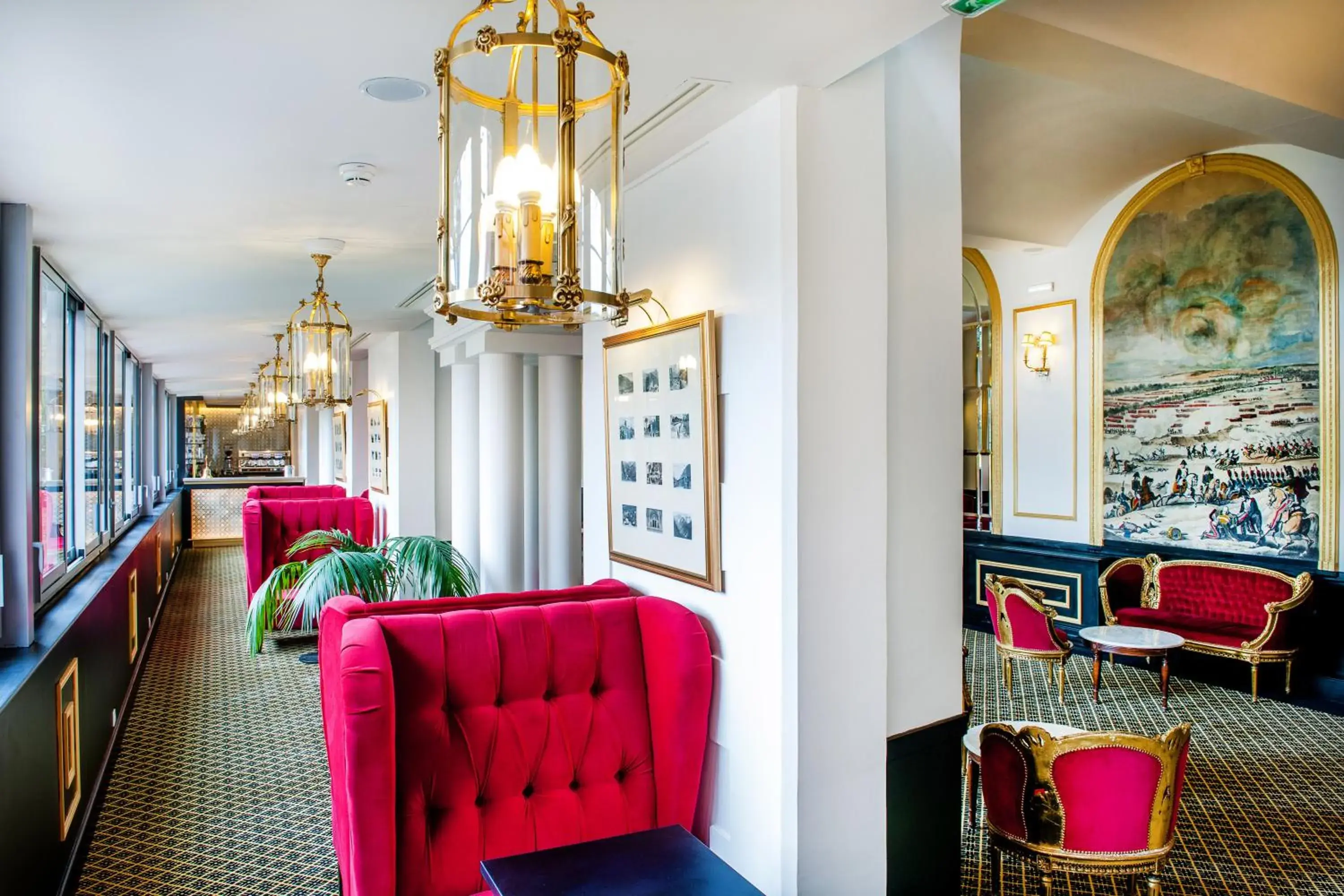 Lounge or bar, Seating Area in Grand Hotel Gallia & Londres