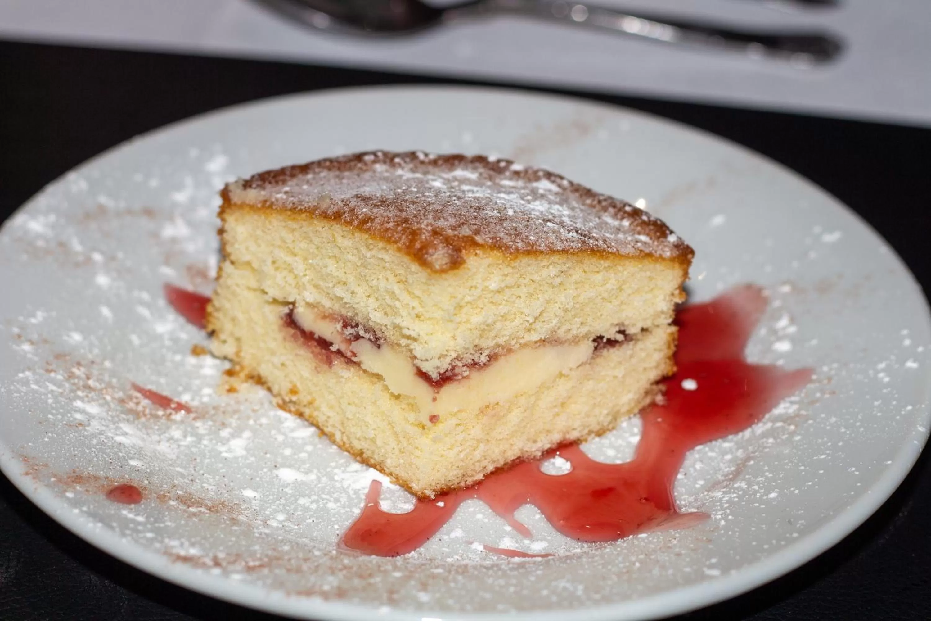 Food in The Angharad Hotel and Restaurant