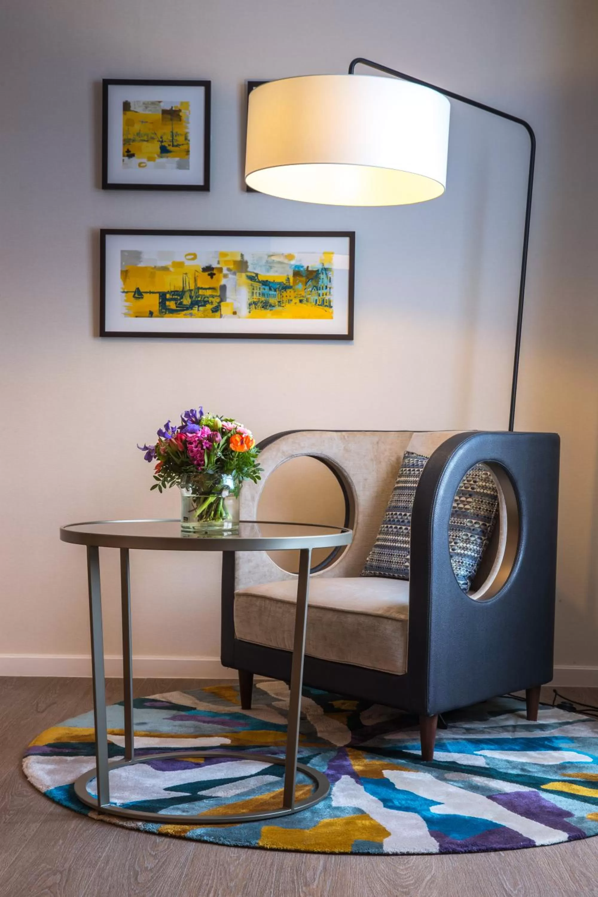 Decorative detail in Radisson Blu Hotel, Antwerp City Centre