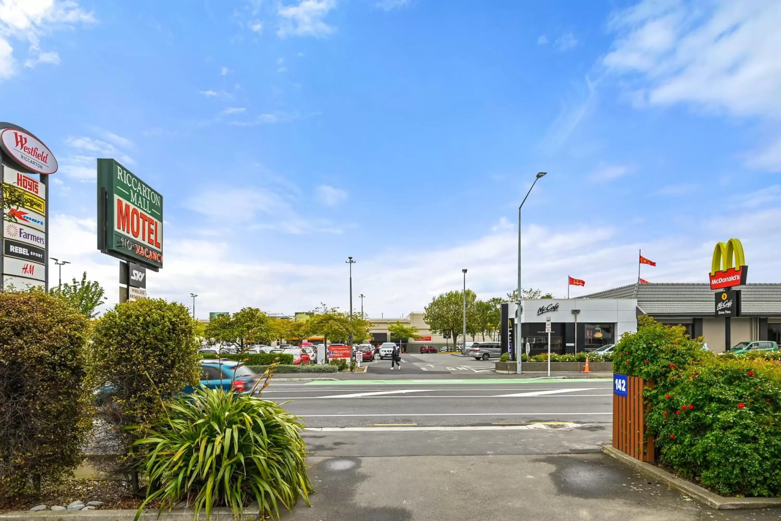 Property logo or sign, Property Building in Riccarton Mall Motel