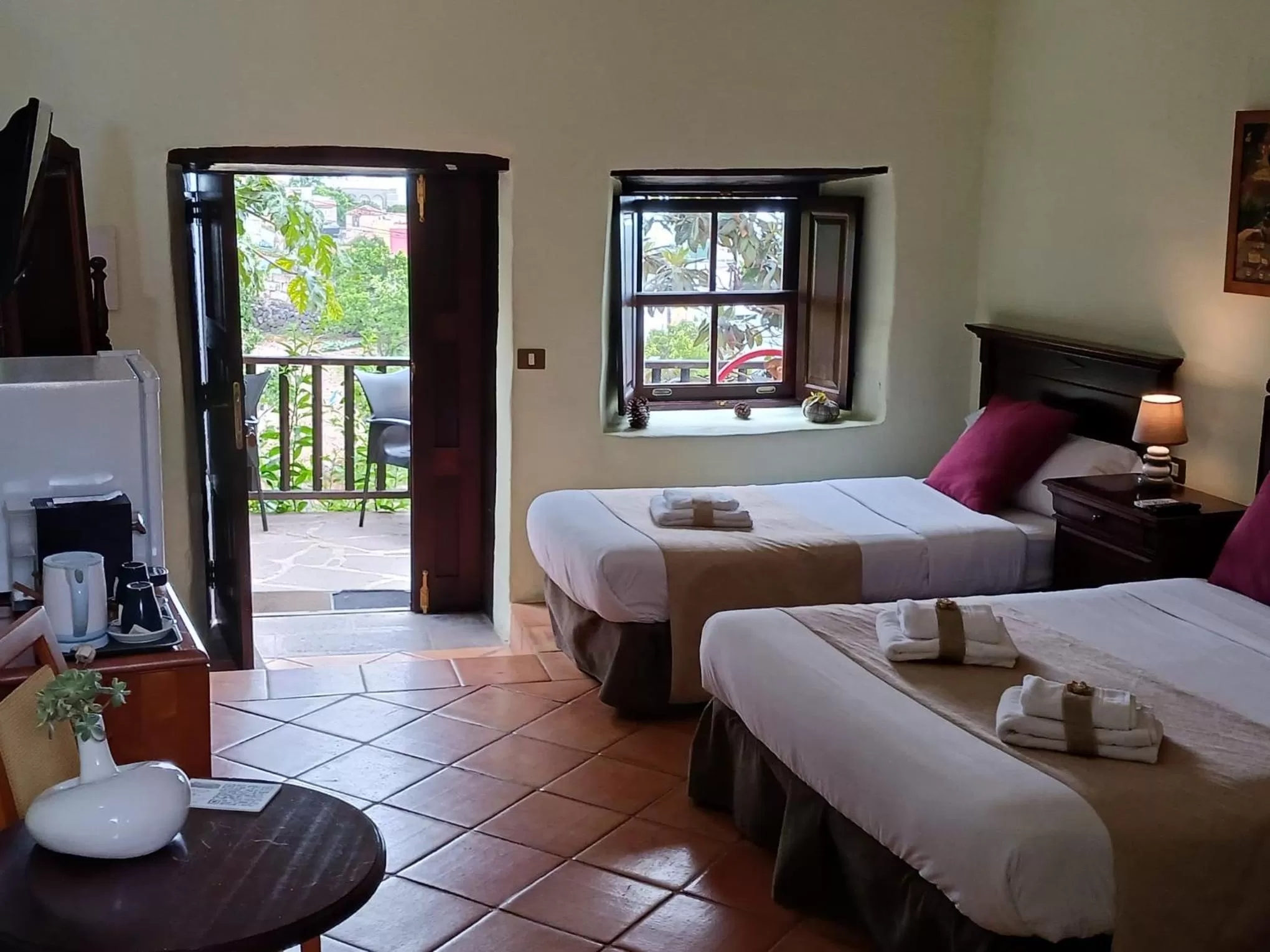 Bedroom, Bed in Hotel Rural La Raya 1866