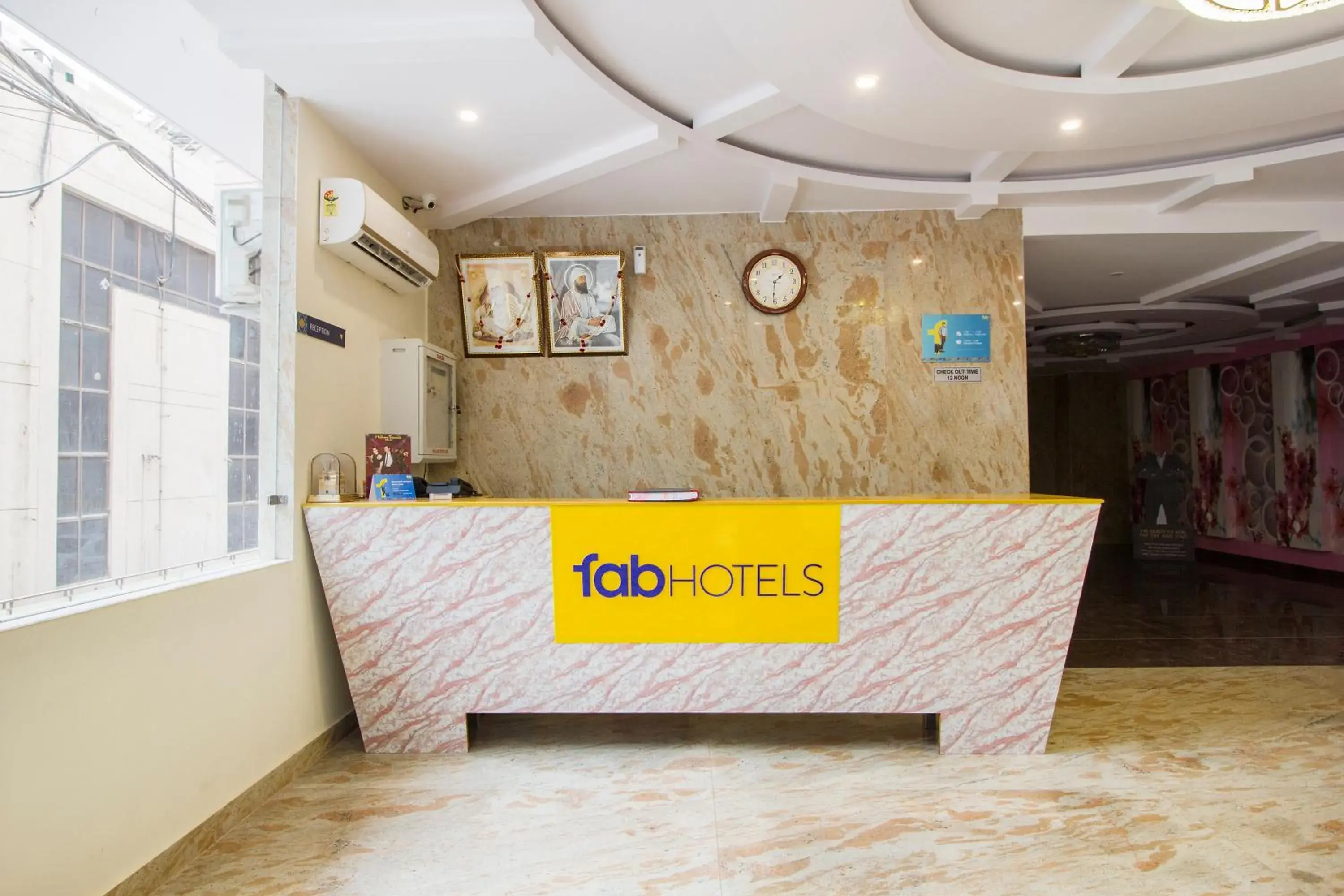 Lobby or reception, Lobby/Reception in FabHotel Aries Delhi Airport