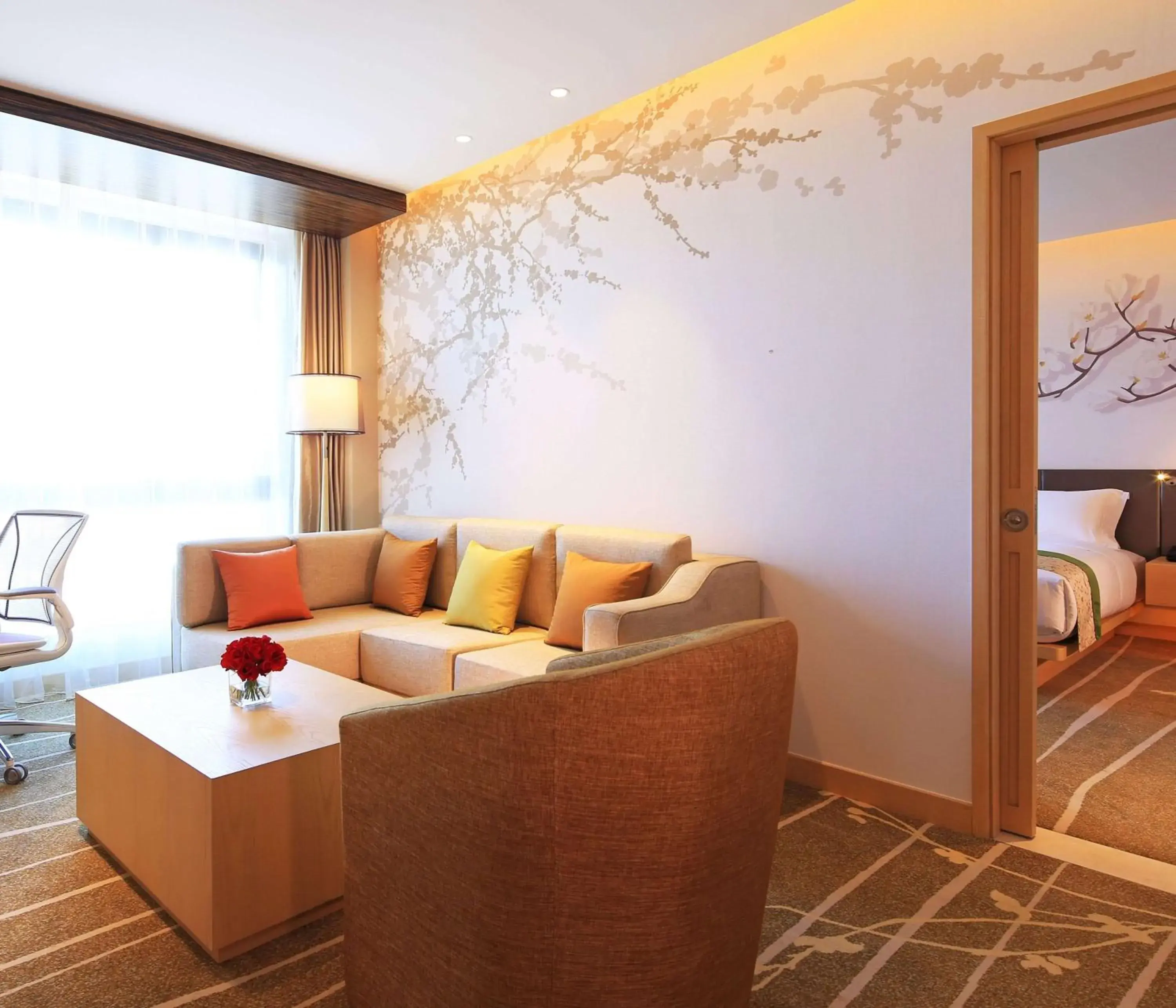 Living room, Seating Area in Hilton Garden Inn Xi'an High-Tech Zone