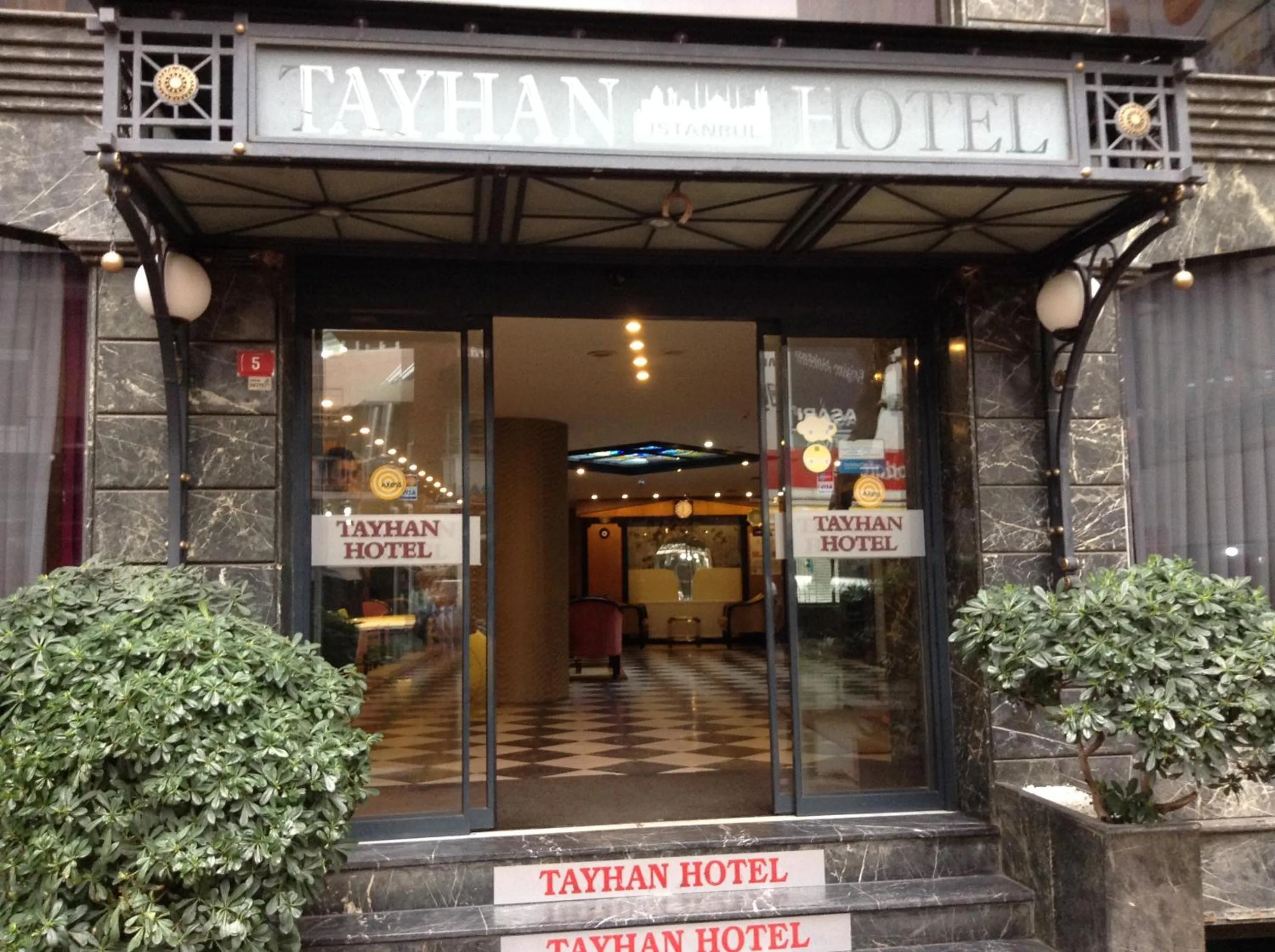 Facade/entrance in Tayhan Hotel