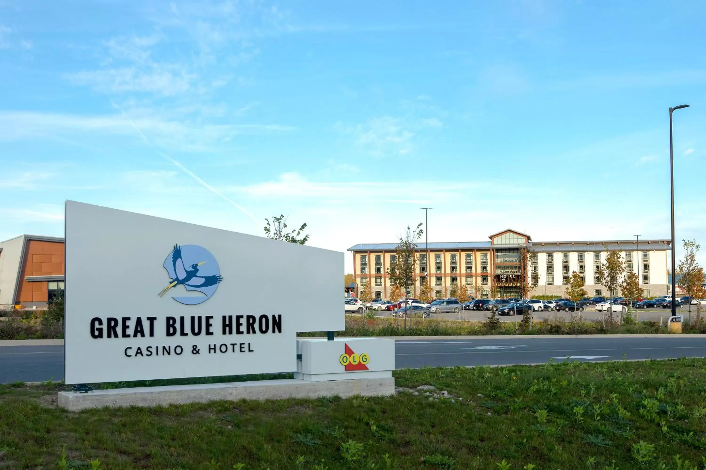 Property Building in Great Blue Heron Hotel