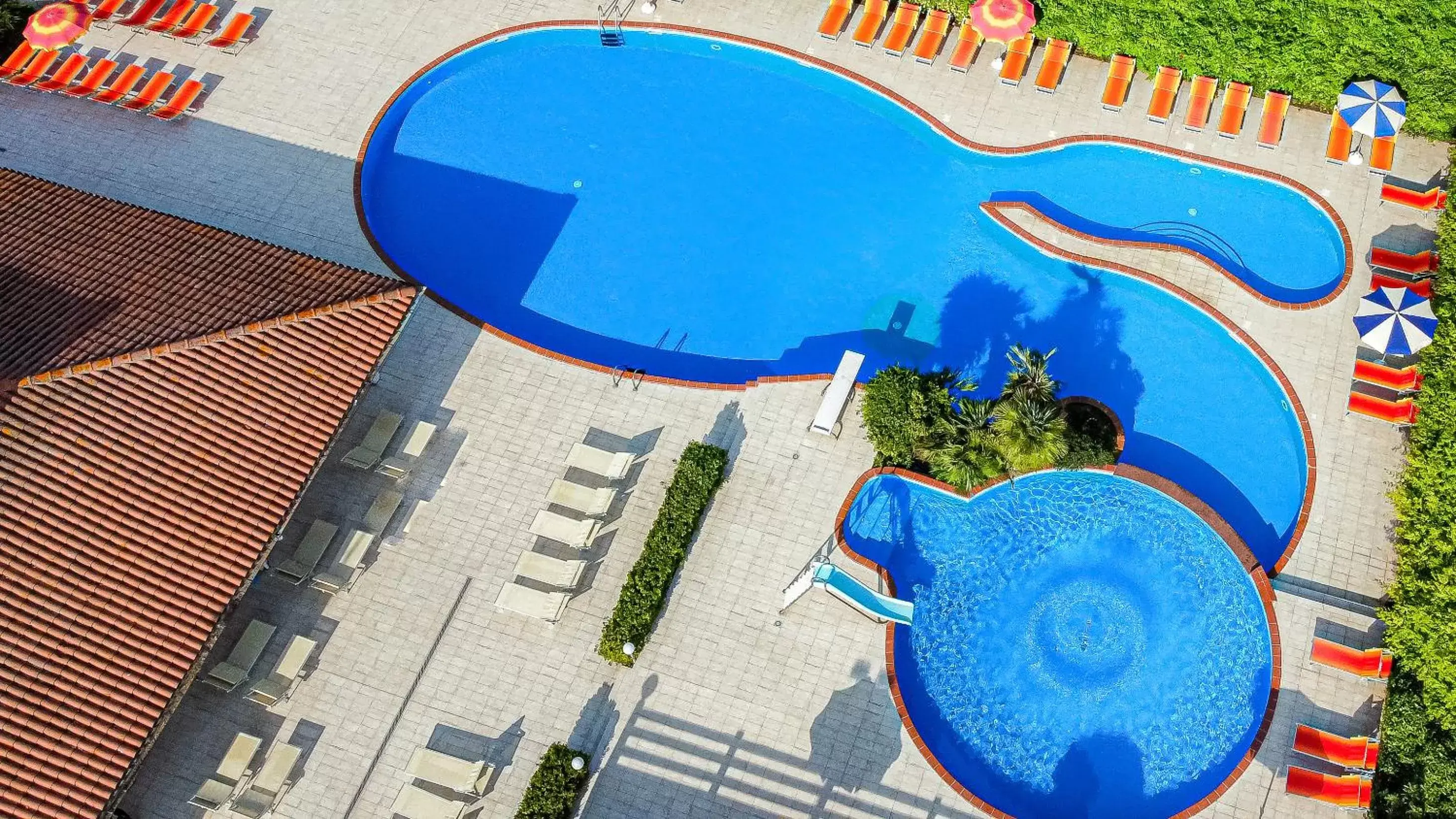 Pool View in Hotel Ausonia