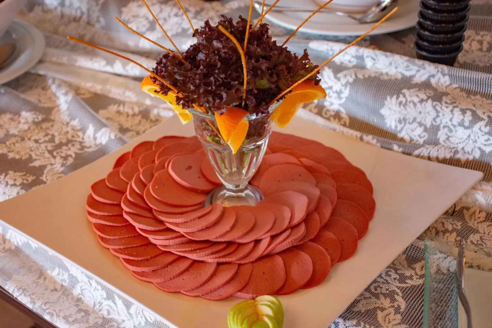 Buffet breakfast in Green Palace Suite Hotel Buffet breakfast in Green Palace Suite Hotel