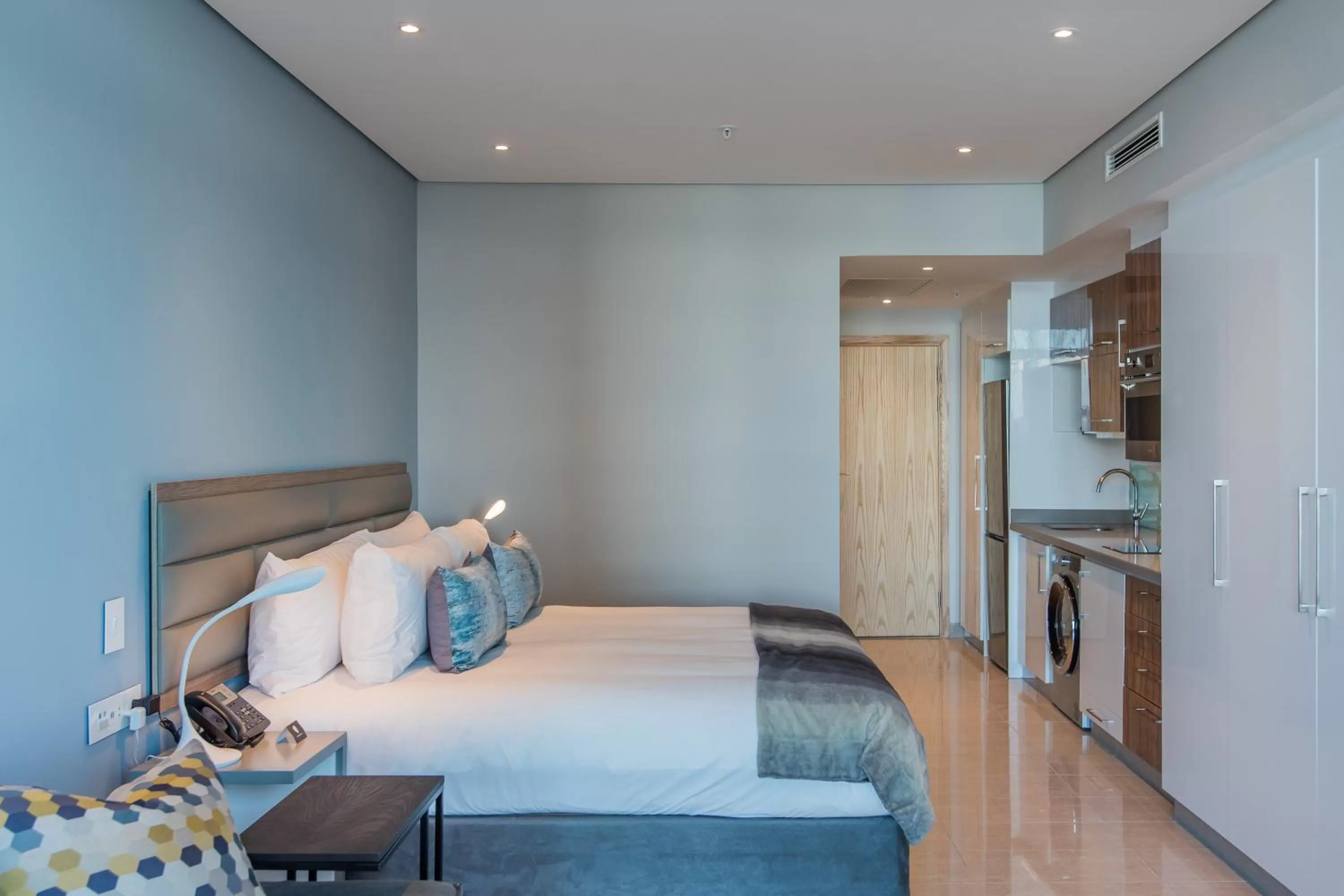 Bed in The Capital Pearls Hotel