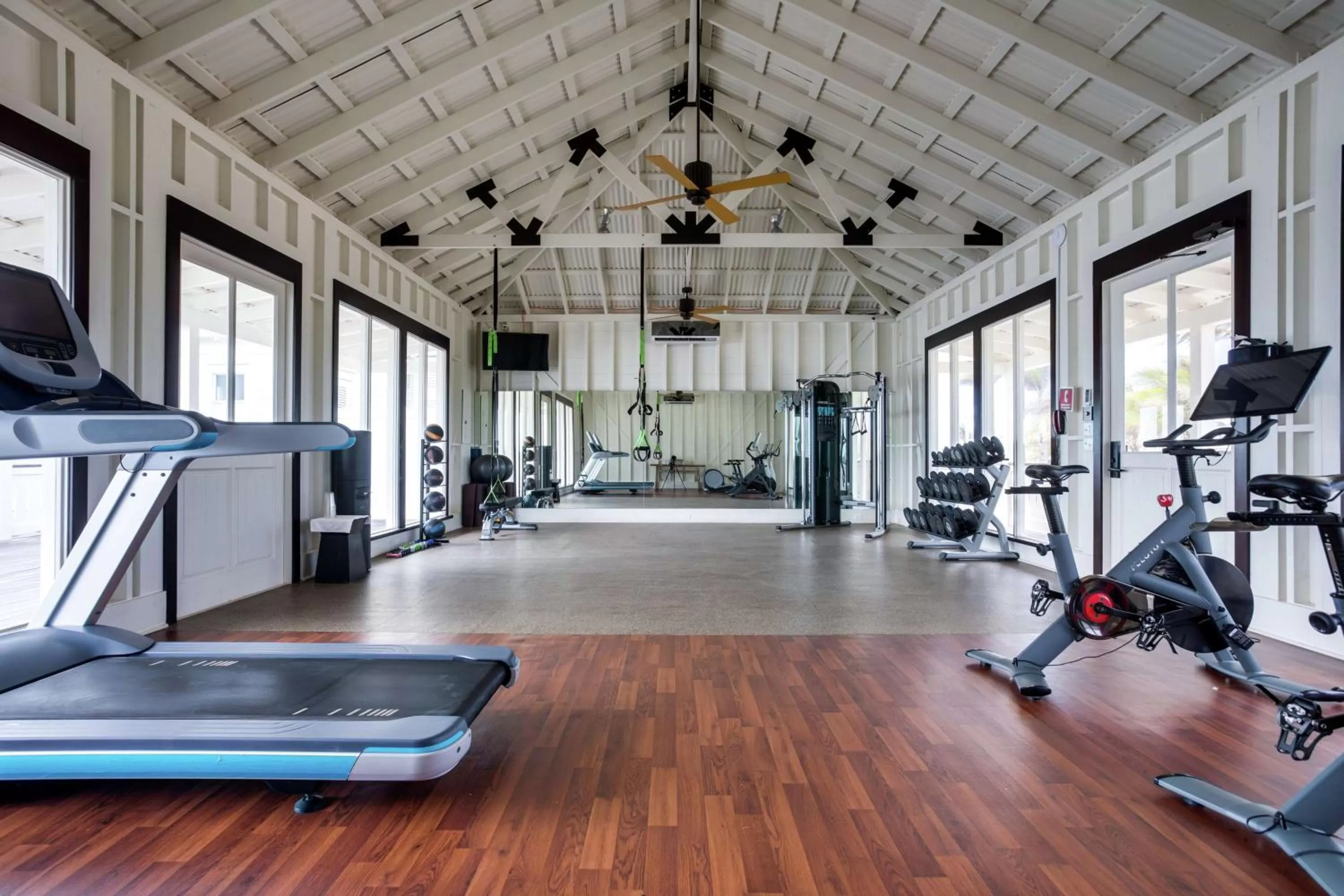 Fitness centre/facilities in Mahogany Bay Resort and Beach Club, Curio Collection