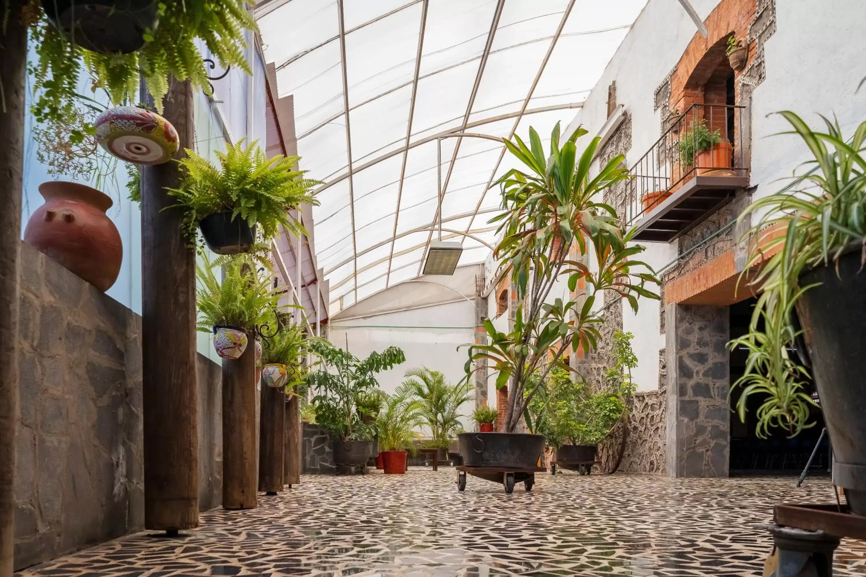 Patio in Hotel Vitorina