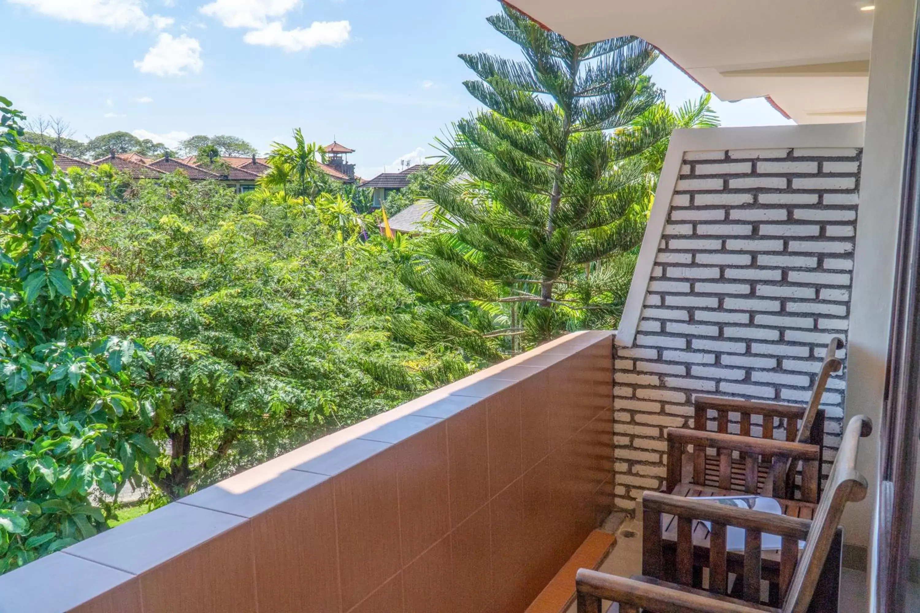 Balcony/Terrace in Palm Beach Hotel Bali