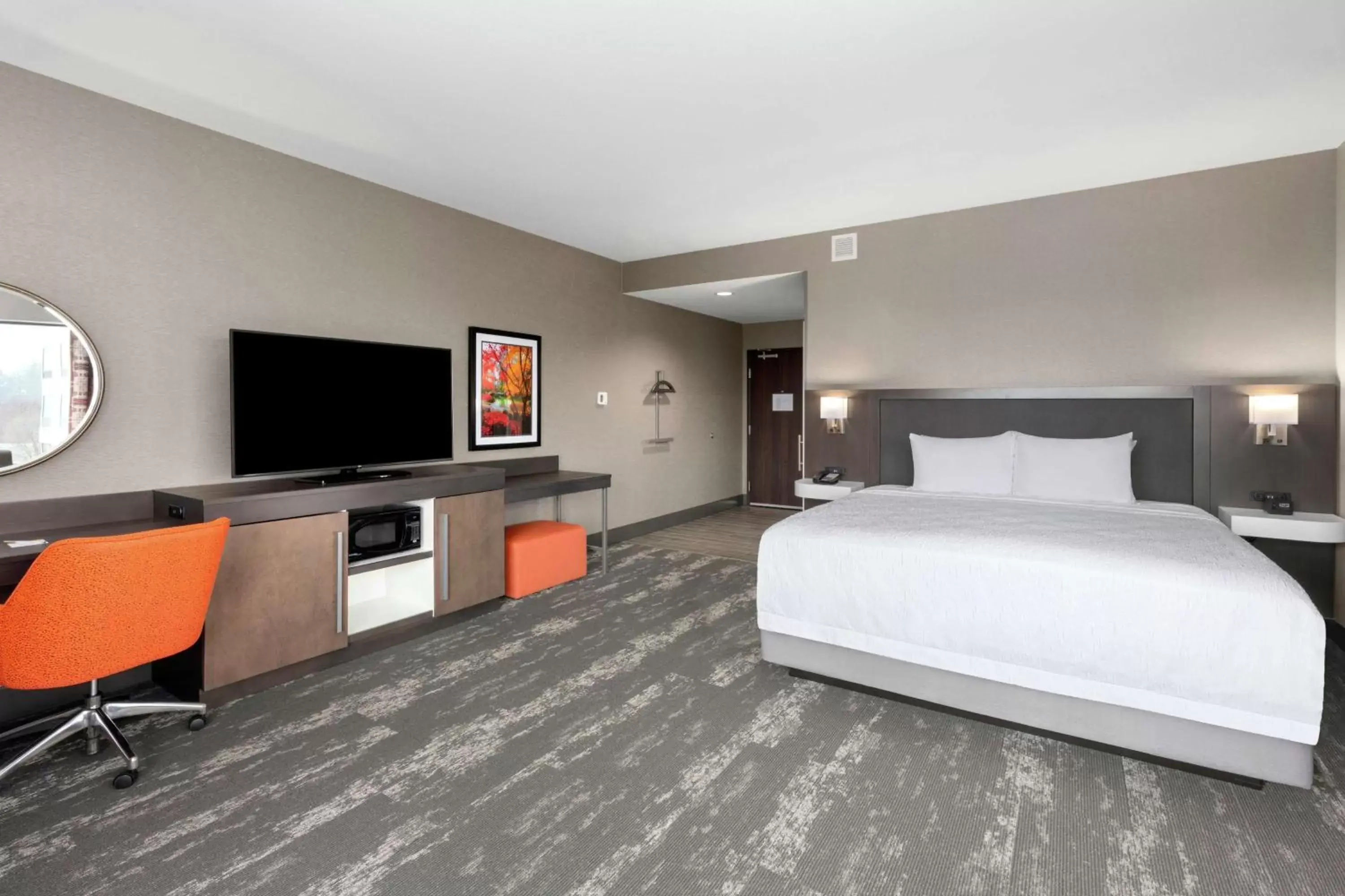 Bedroom, Bed in Hampton Inn & Suites Spokane Downtown-South