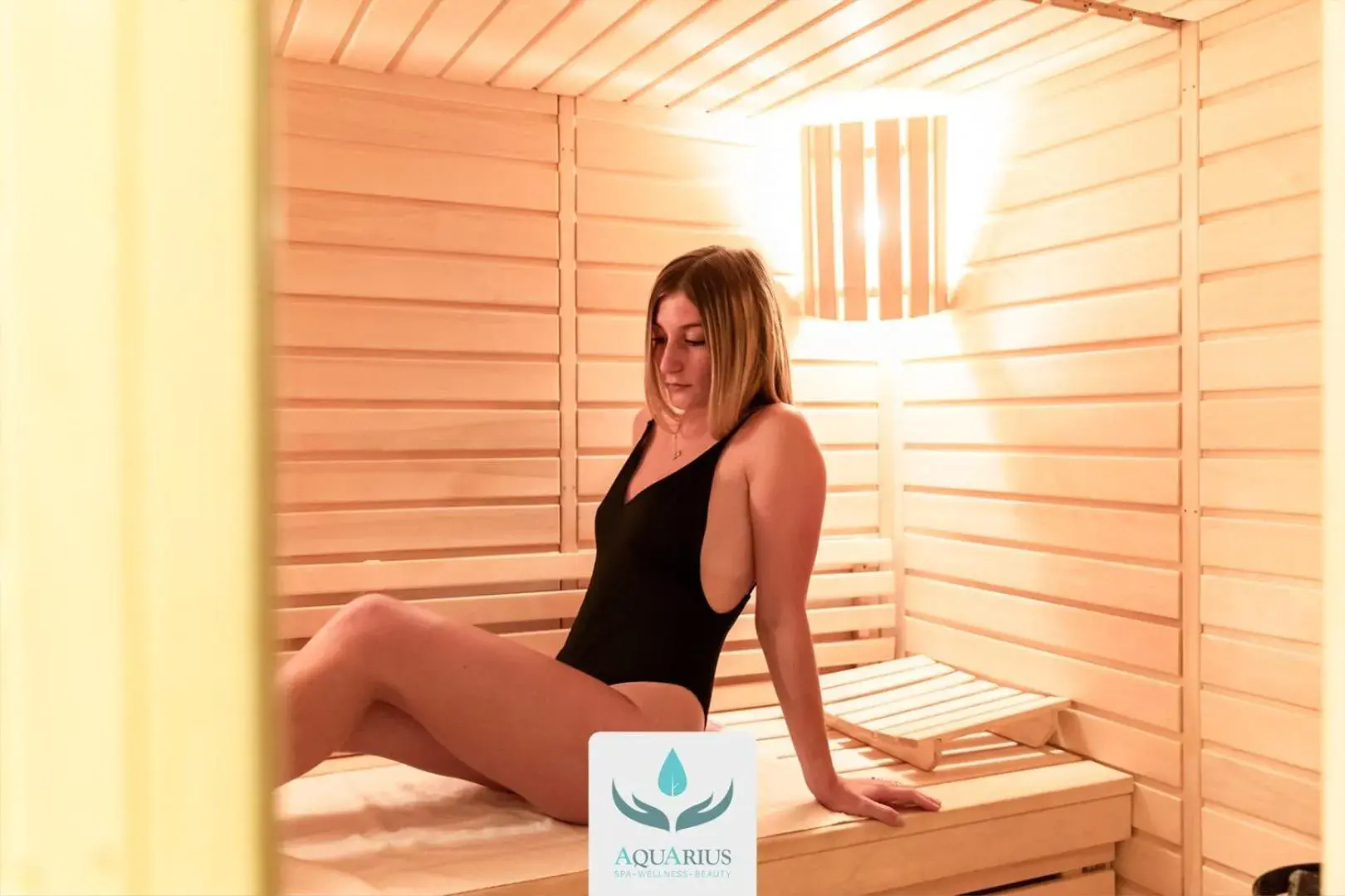 Sauna in Hotel Bella 'Mbriana