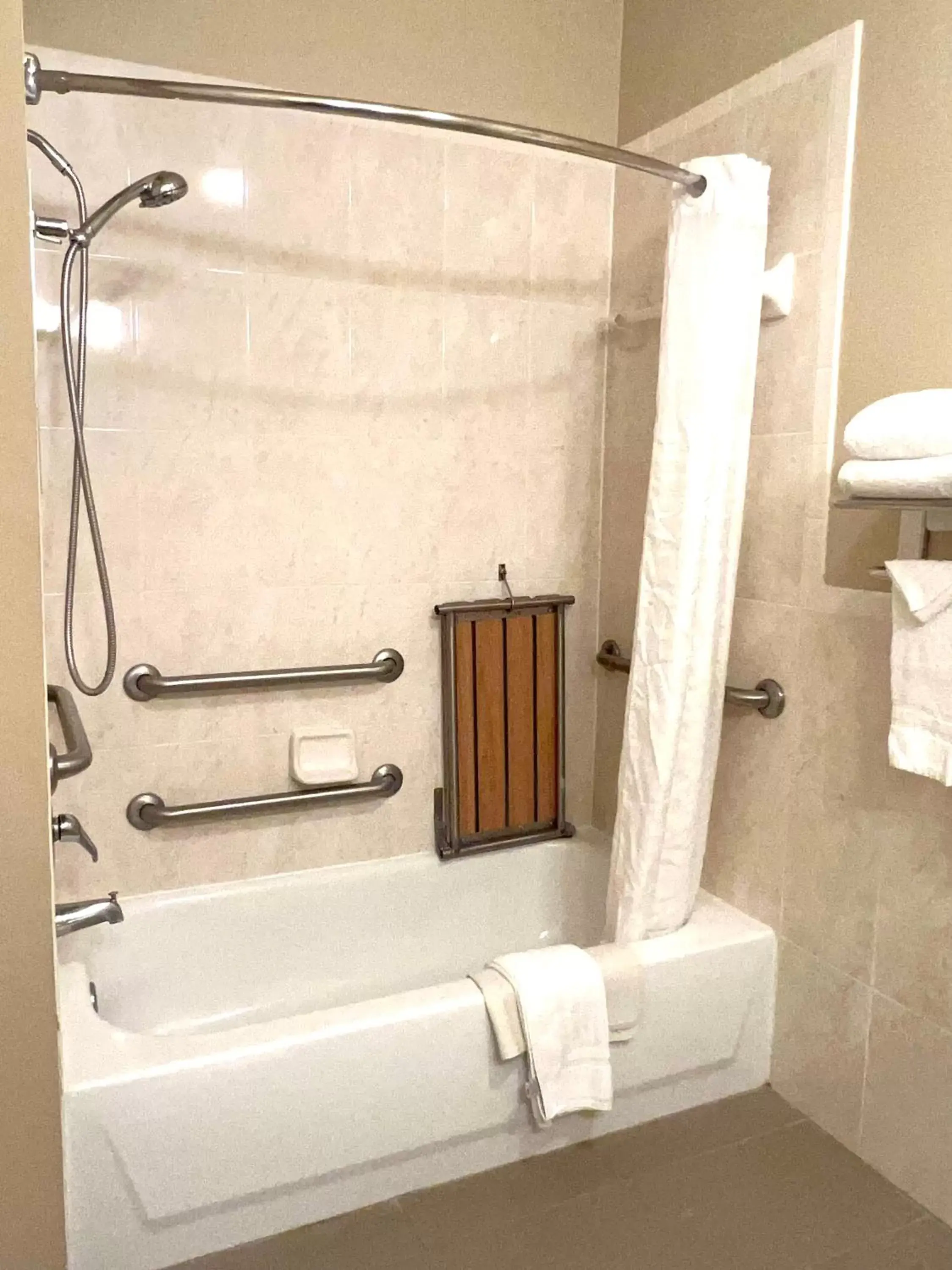 Bathroom in Comfort Suites Texas Avenue