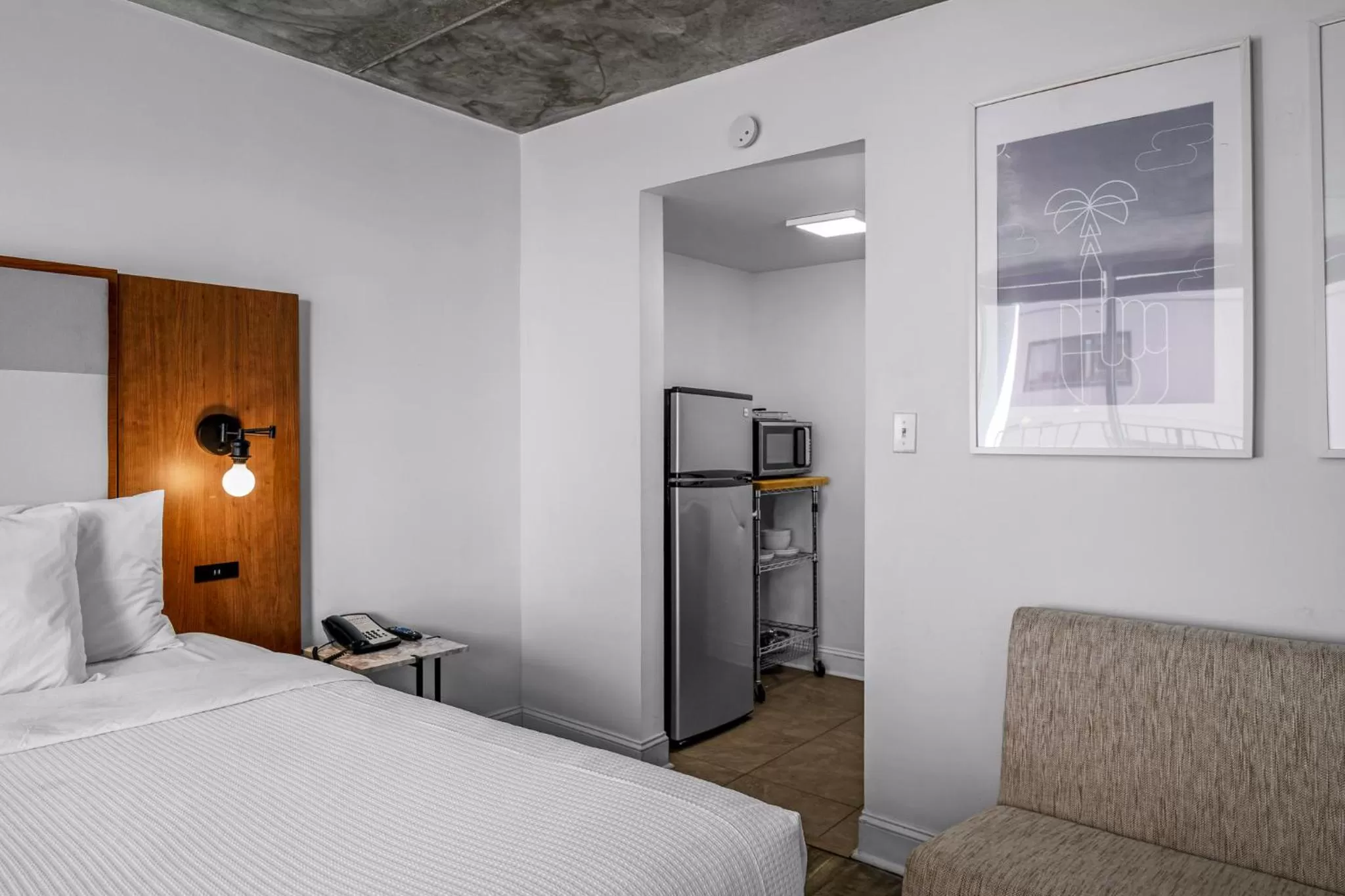 Bedroom, Bed in The Beverley Beach House