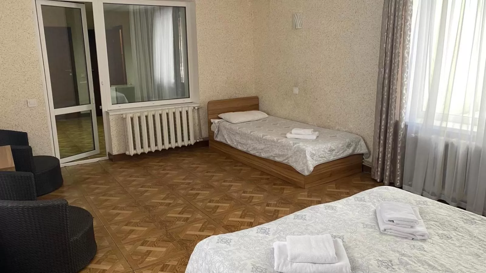 Photo of the whole room, Bed in Zelenyi Kampus